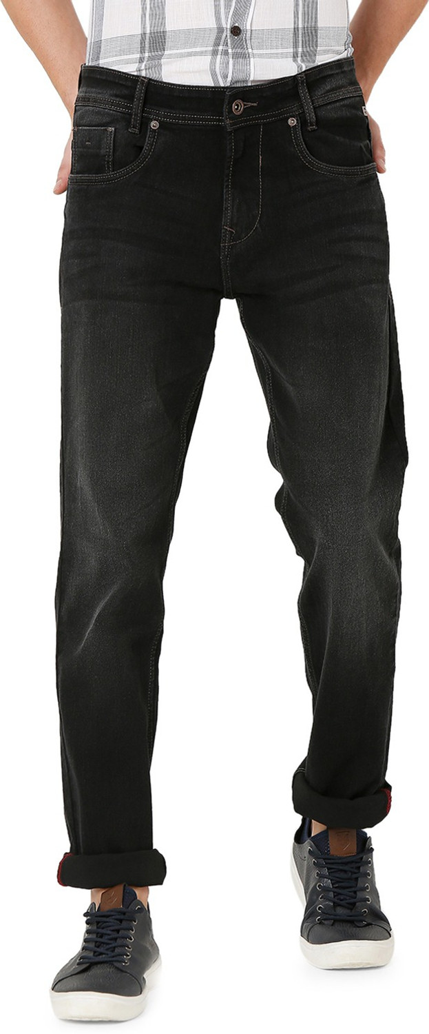MUFTI Regular Men Black Jeans Price History