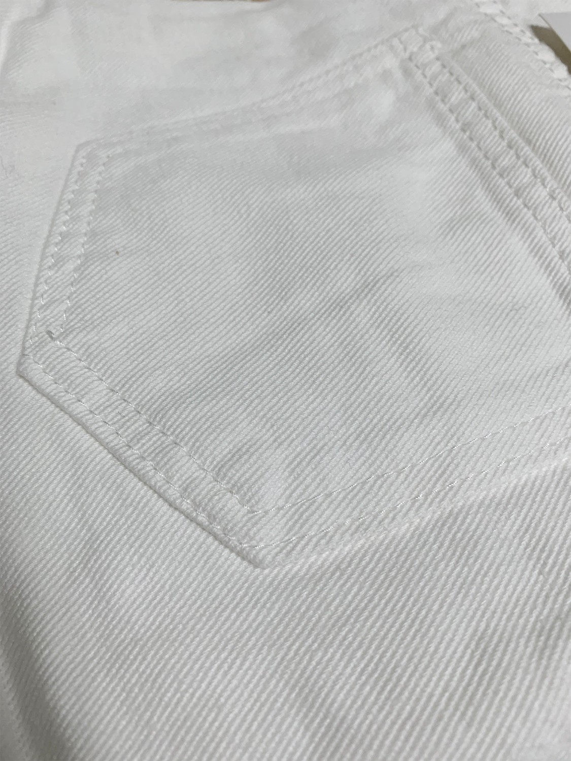 Image of ADIANADI Women Wide Leg High Rise White Jeans