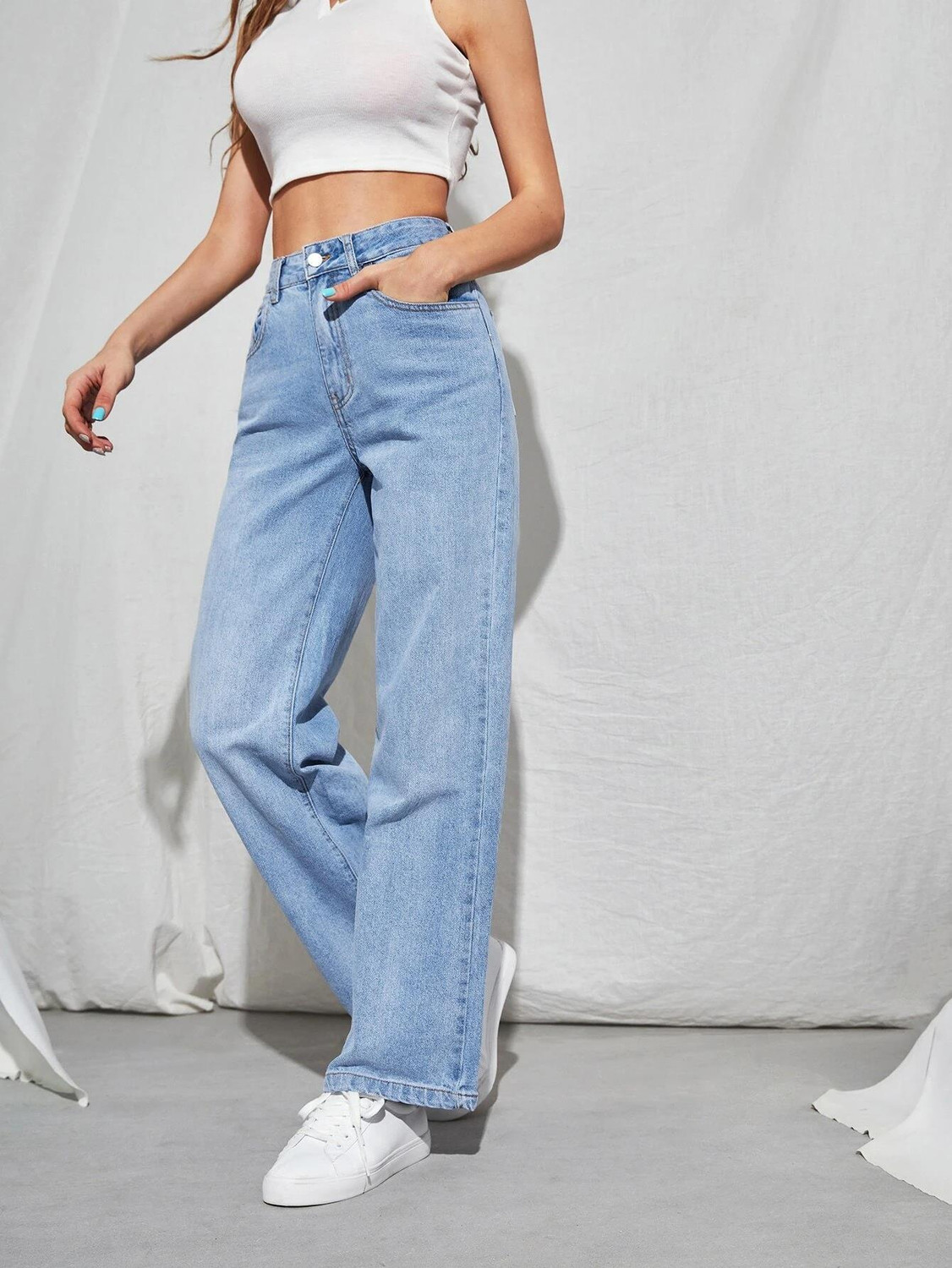 Image of KOTTY Regular Women Light Blue Jeans