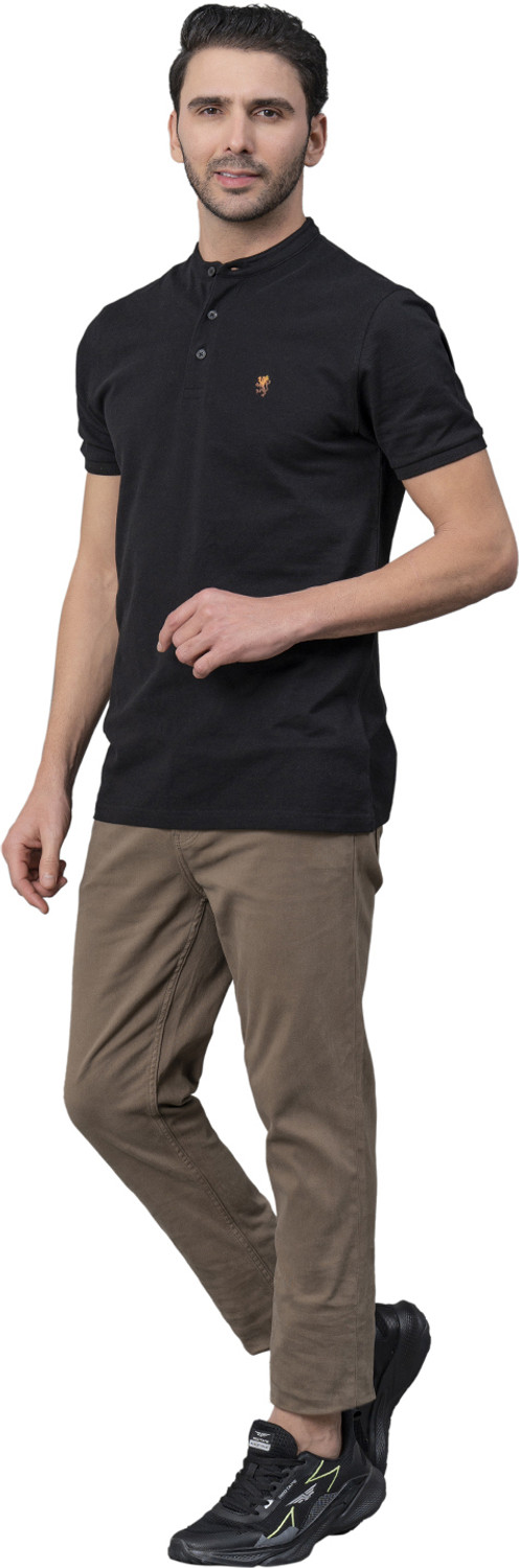 Image of RED TAPE Skinny Men Brown Jeans