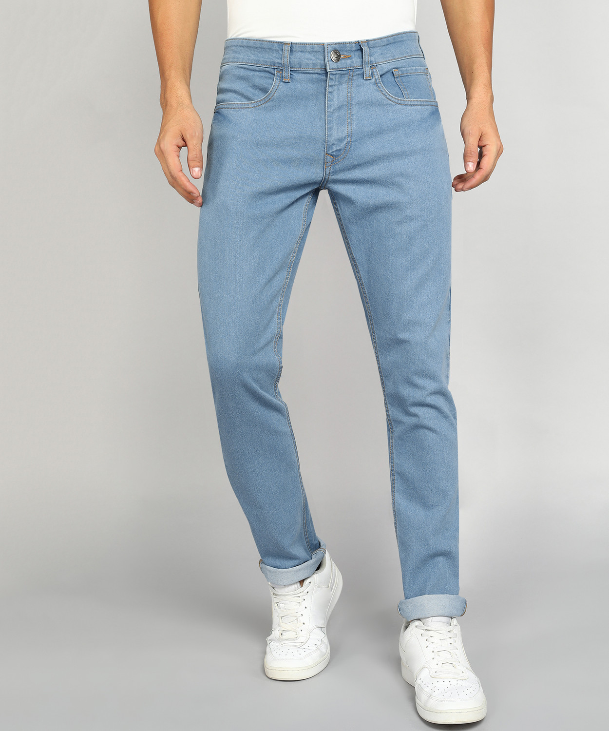 WROGN Slim Men Blue Jeans Price History