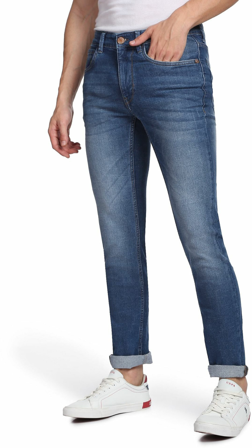 Image of U.S. POLO ASSN. Skinny Men Blue Jeans