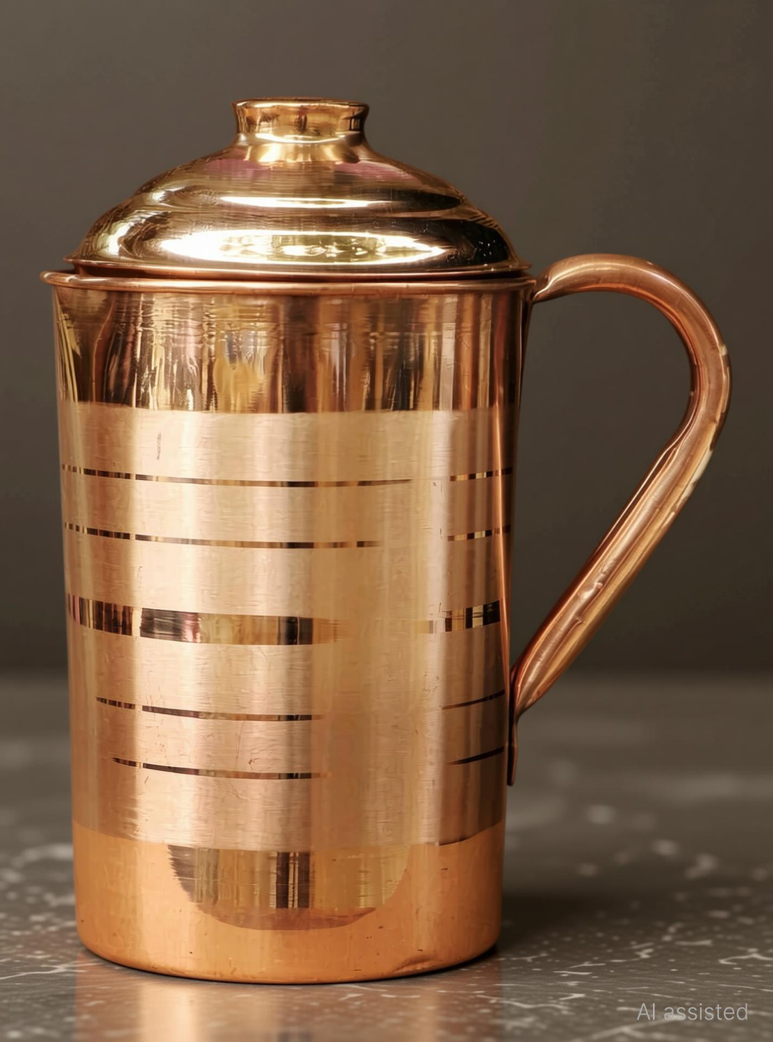 Image of VADIK 2 L Copper Water Jug
