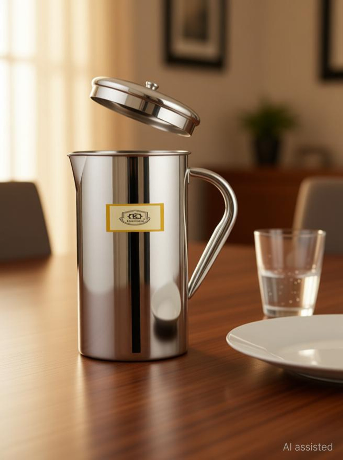 Image of VADIK 2 L Copper Water Jug