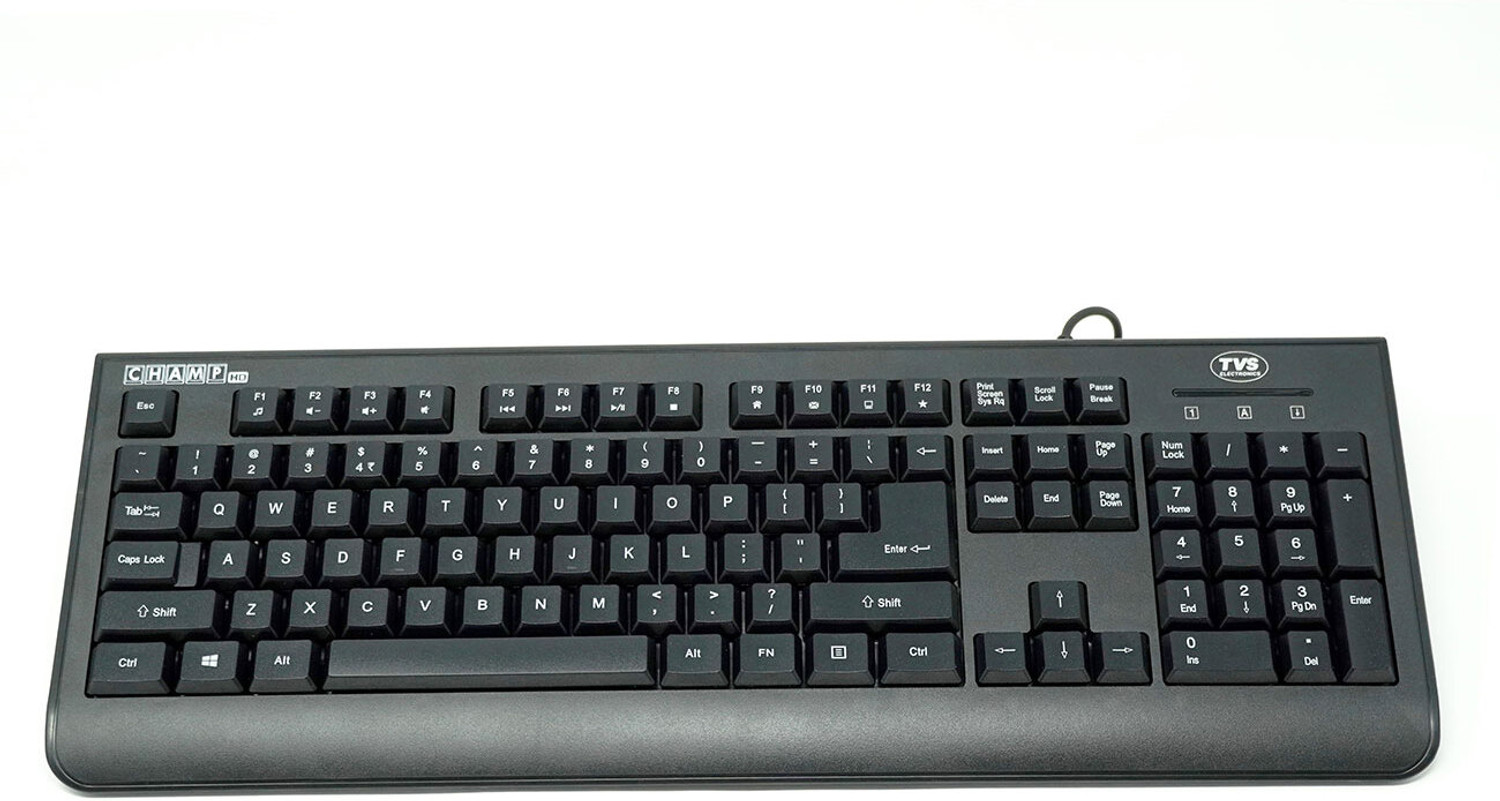 Image of Intex Caliber Wired Mechanical Gaming Keyboard with 50 Million Keystrocks Wired USB Standard Gaming Keyboard Compatible with Desktop, Laptop, Mac (Black)