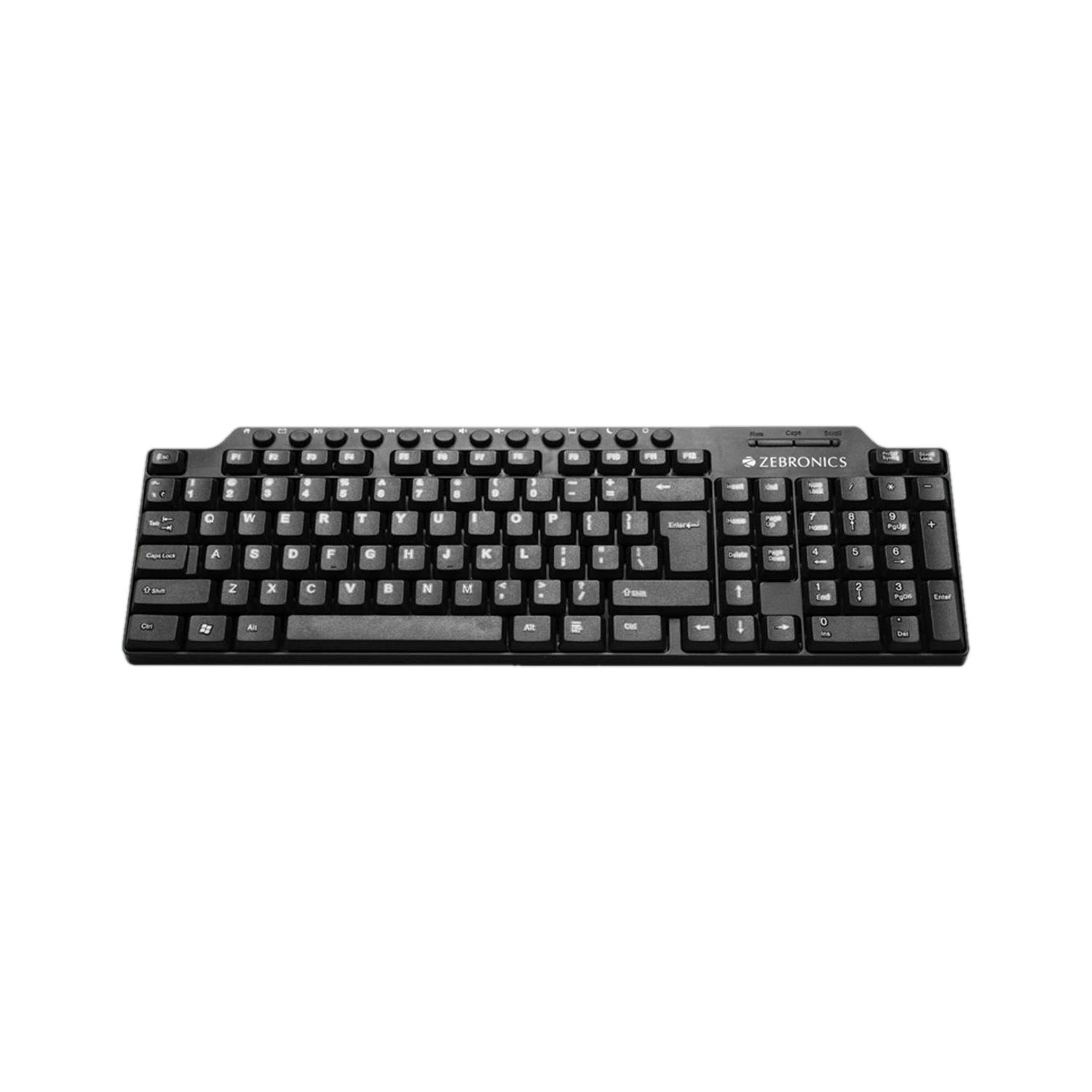 ZEBRONICS ZEB-KM-2100 Wired USB Desktop Keyboard