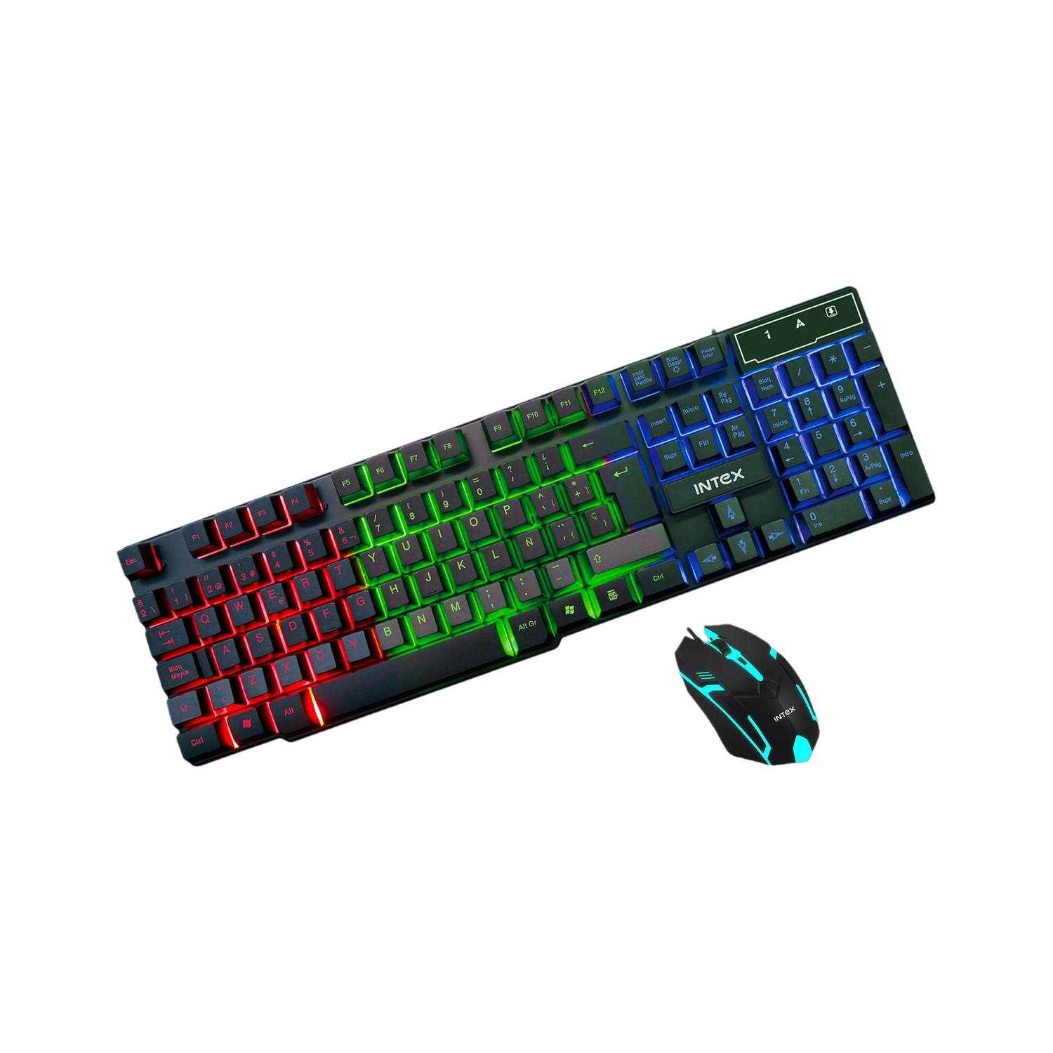 Intex Wired Gaming KB+MS (IT-KB334) Combo Set