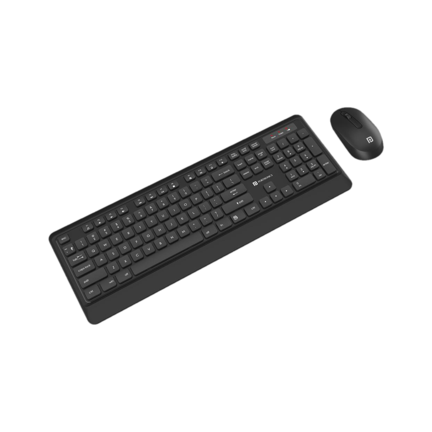 Portronics POR-1658 / Key5 / Silent Mouse & Keyboard Combo Wireless La