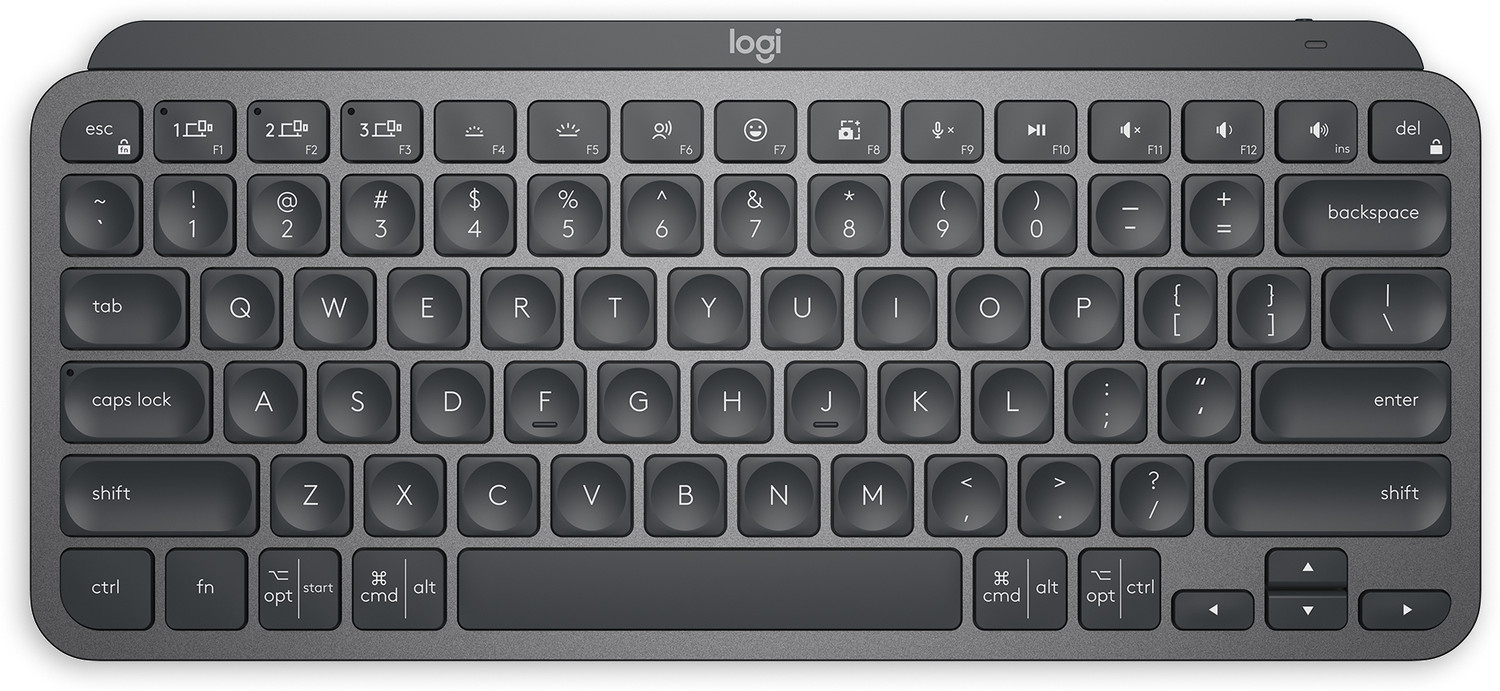 Logitech MX Keys Mini – Compact Bluetooth Backlit Keyboard
