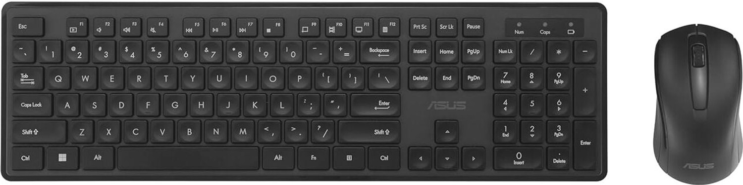 ASUS CW101 Wireless Keyboard & Mouse – 1000dpi, Multi‑Device