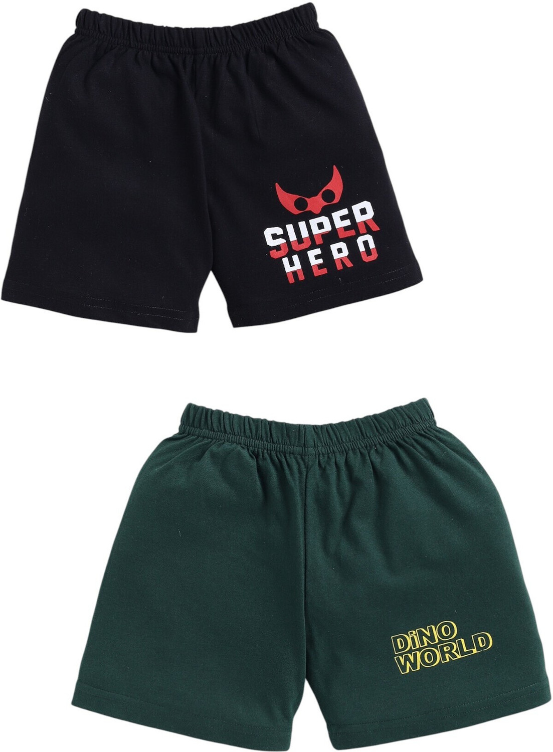 Image of carrydreams Boys Casual T-shirt Shorts (RED YELLOW)