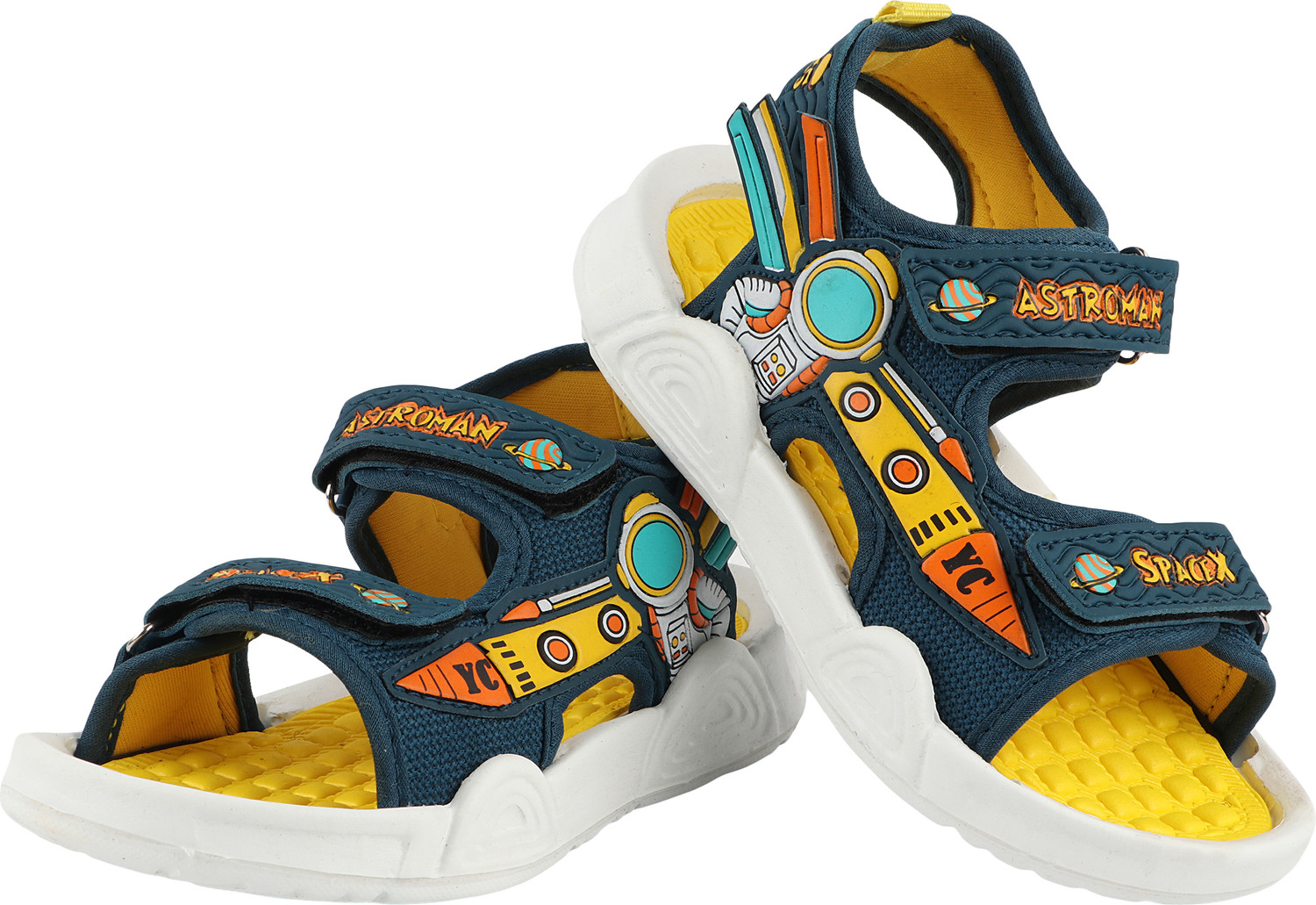 Image of LEVOT Boys Velcro Sports Sandals