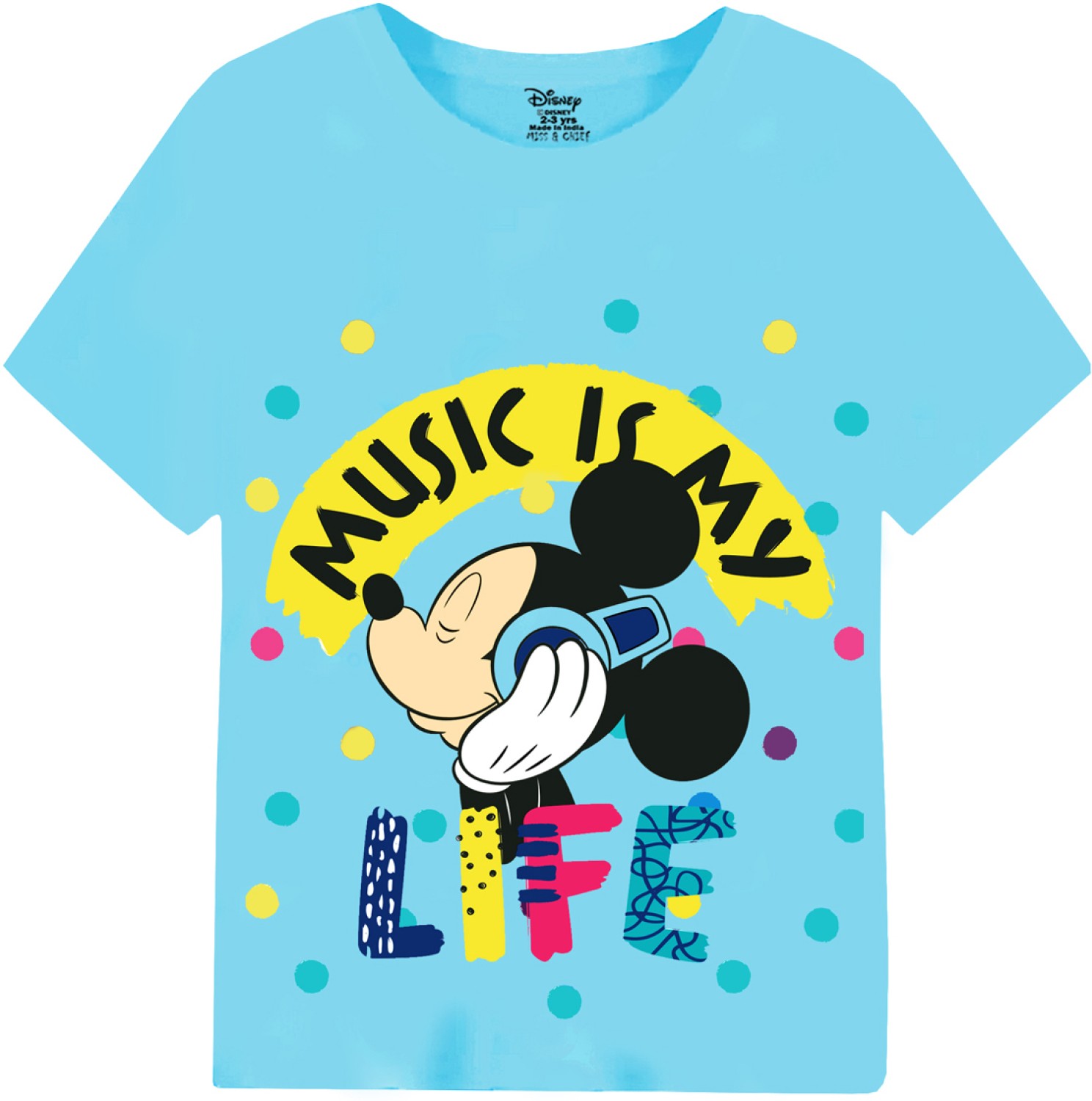DISNEY BY MISS & CHIEF Boys Printed Cotton Blend T Shirt (Multicolor, Pack  of 3) - Price History