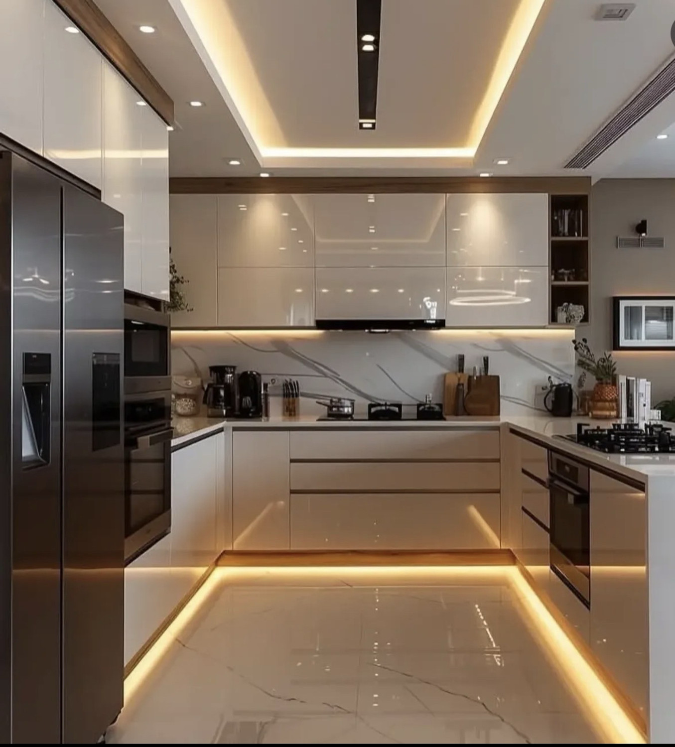 Image of RK Modular Furniture Engineered Wood Kitchen Cabinet (Finish Color - brown, Pre-assembled)