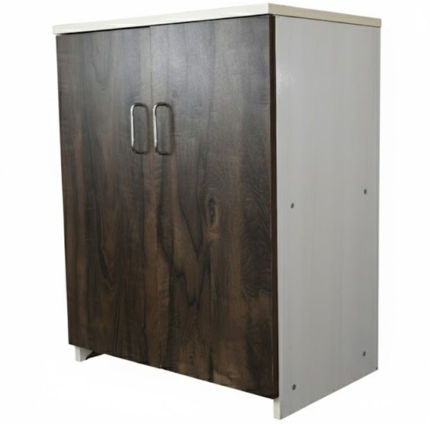 Image of TUNEHOME Metal Kitchen Cabinet (Finish Color - SILVER, DIY(Do-It-Yourself))