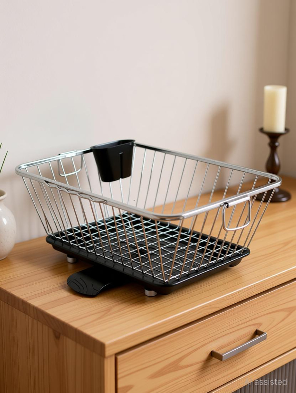 Swarni Dish Drainer Kitchen Rack Steel