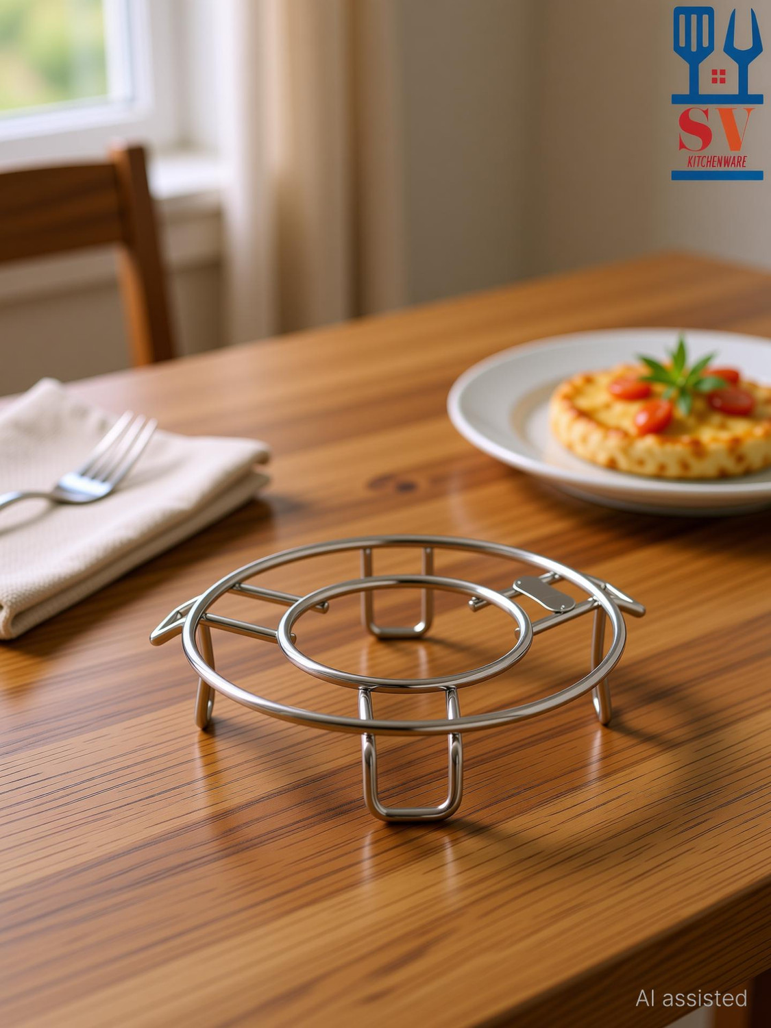 Image of Bhakti Utensil Kitchen Rack Bhakti 38*30 Regular Steel