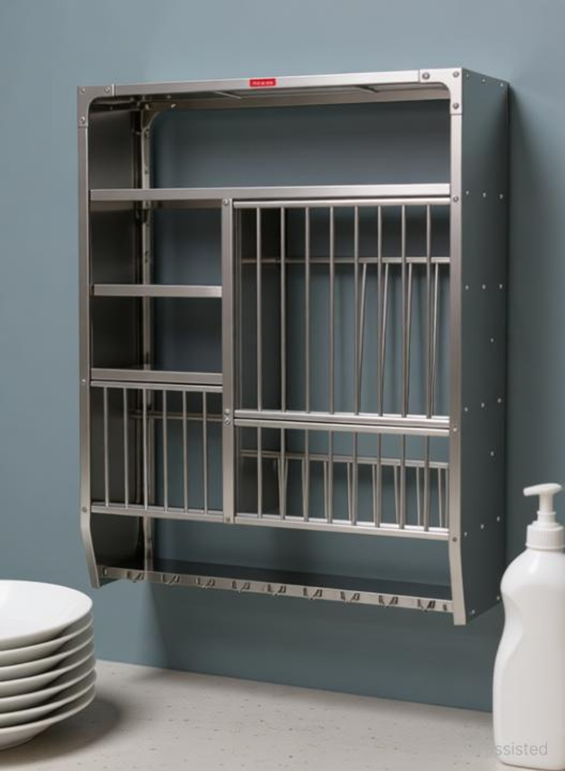 Image of Bhakti Utensil Kitchen Rack Bhakti 38*30 Regular Steel