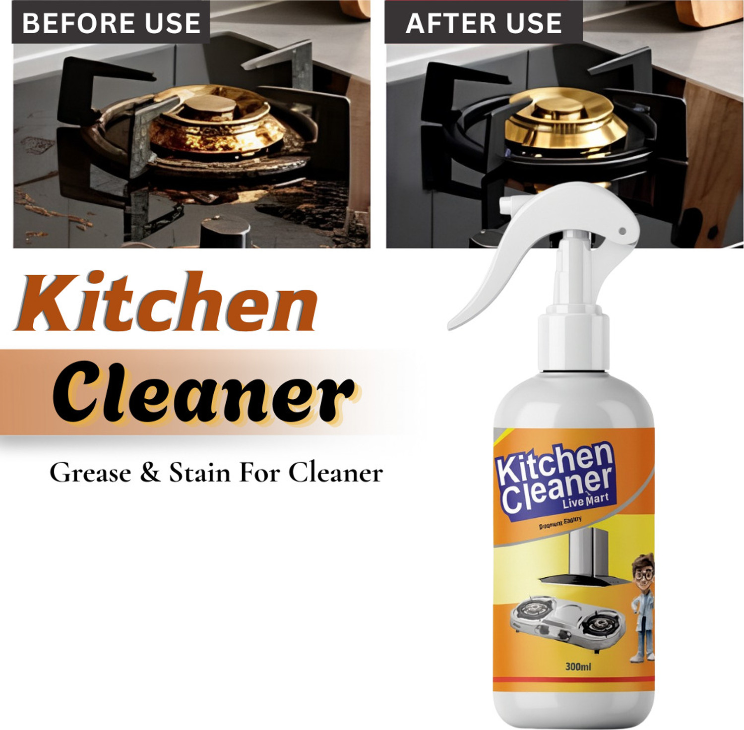 Image of Lizol Suitable for All Floor Cleaner Mops | Kills 99.9% Germs Rose Kitchen Cleaner (5 L)