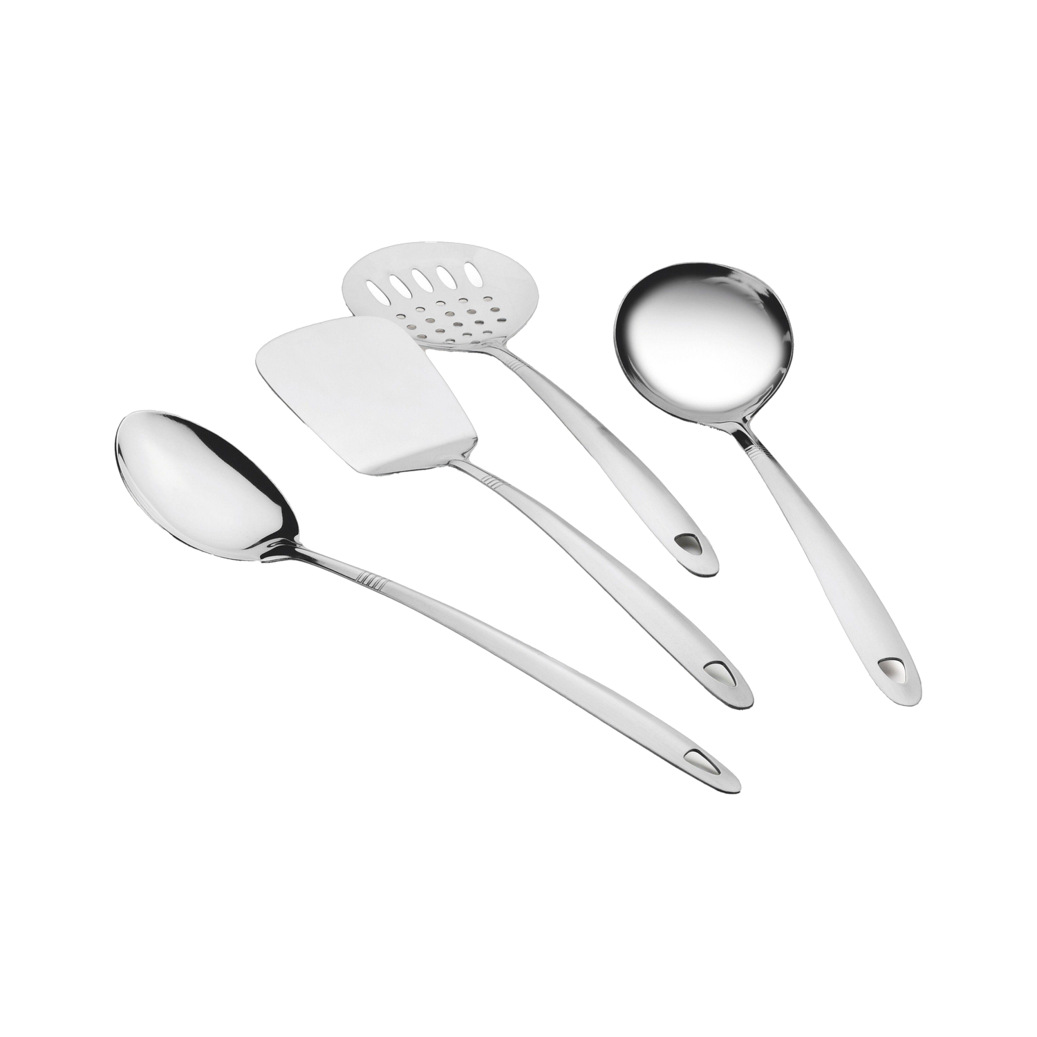 Image of PRIVATECAVE Cooking Spoon Oil-Separated Kitchen Tool Set (Silver, Cooking Spoon)