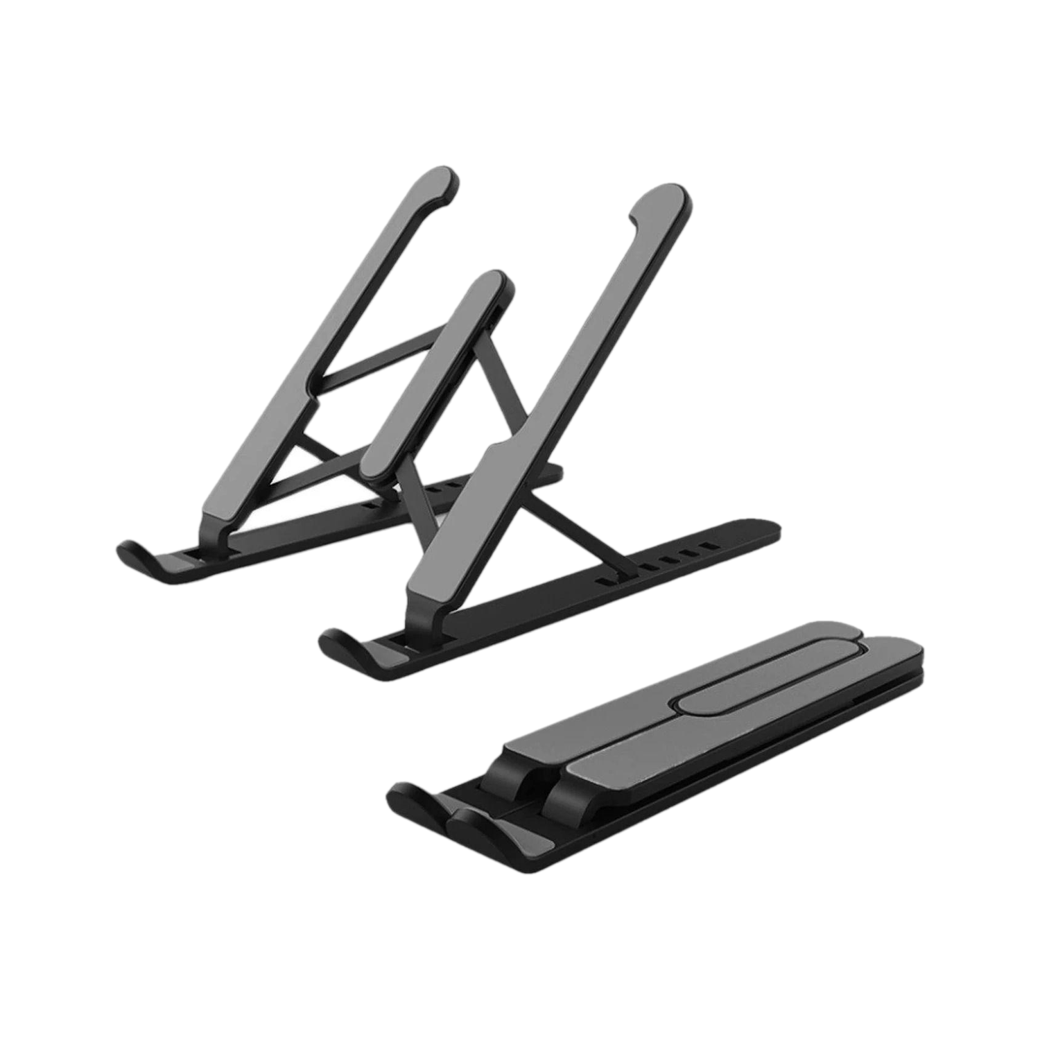 ZEBRONICS Zeb-NS1000 ,6 Angles Adjustable Tabletop, Laptop stand(BLACK) Zeb - NS1000 Laptop Stand