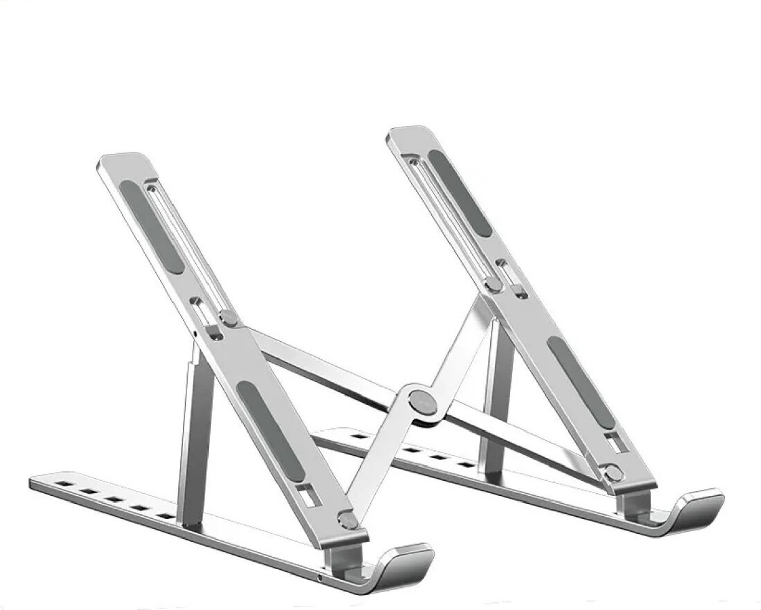 Fluent Aluminum 6 Adjustable Foldable Portable Laptop Stand Desktop Ta