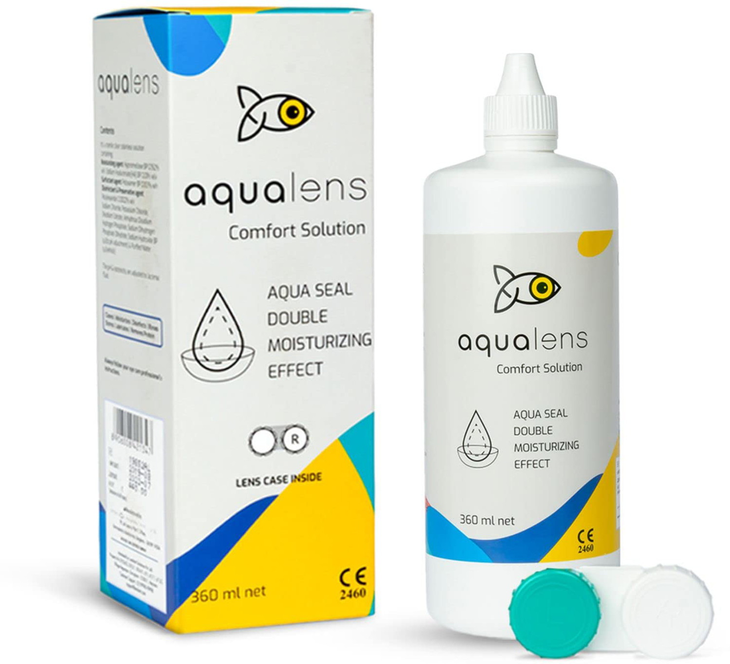 Aqualens Comfort Contact Lens Cleaner (Lens Case Free) Conatct lens so