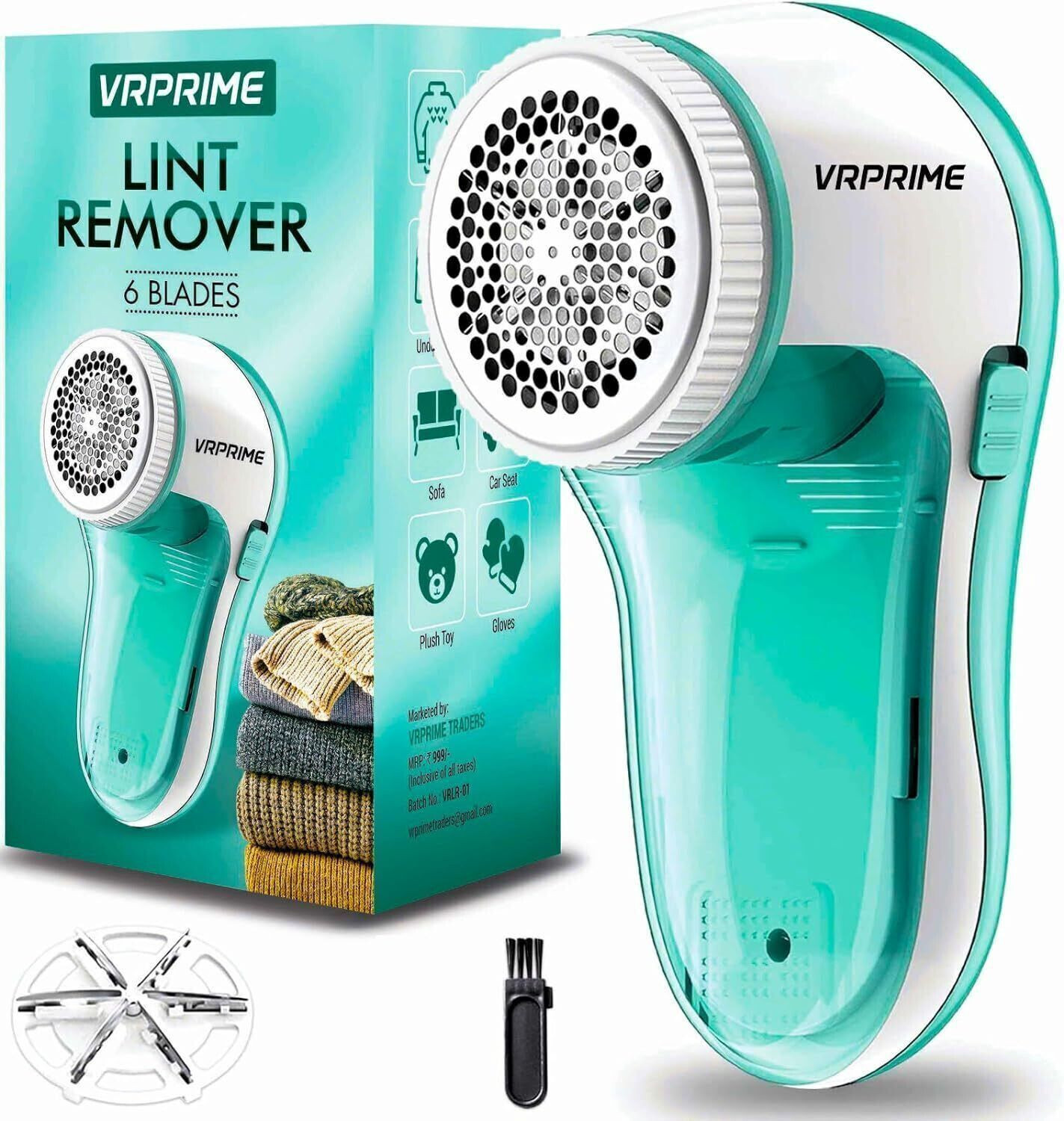 VRPRIME Lint Remover for Clothes Lint Remover for Sweaters, Fabrics Wo