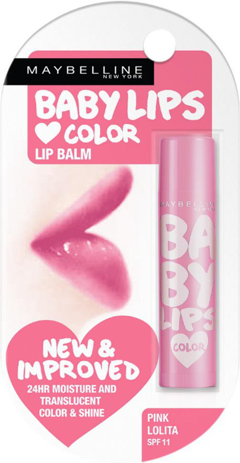 Image of MAYBELLINE NEW YORK Baby Lips Tinted Lip Balm Pink Lolita
