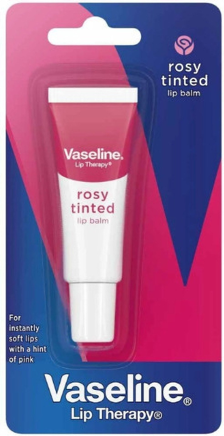 Image of Vaseline Imported Lip Balm Tinted Rosy Rosy (Pack of: 1, 10 g)