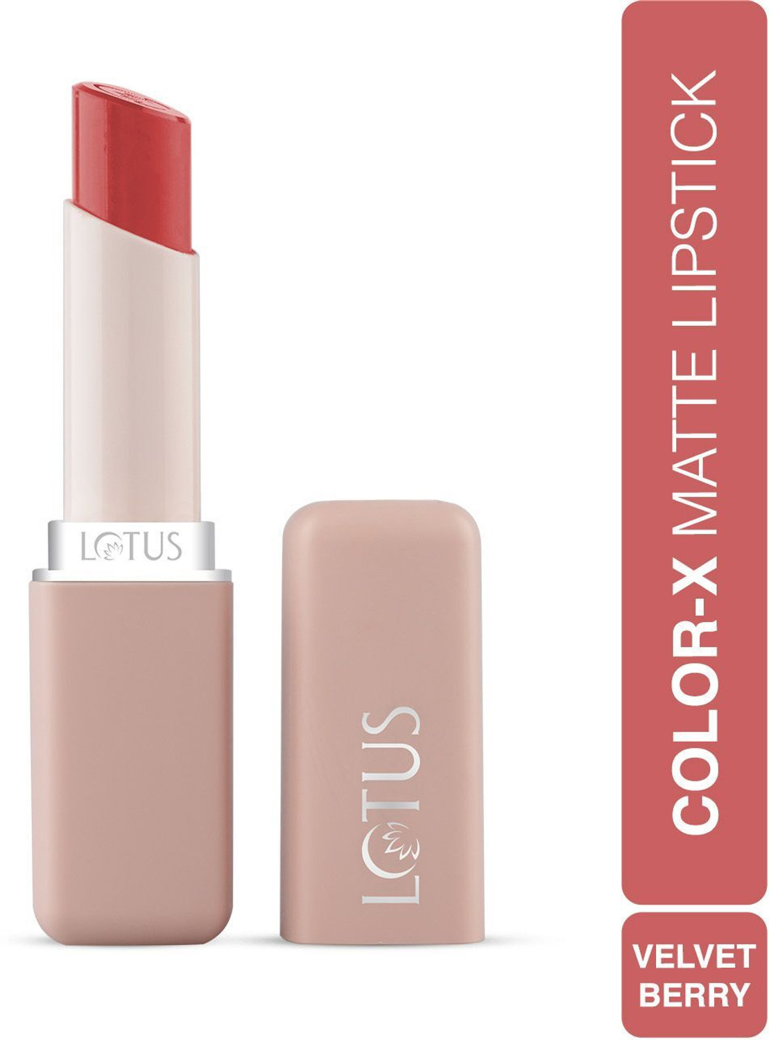 Image of LOTUS MAKE - UP Proedit Silk Touch Matte Lip Color Wine Whim SM08 (Wine, 4.2 g)
