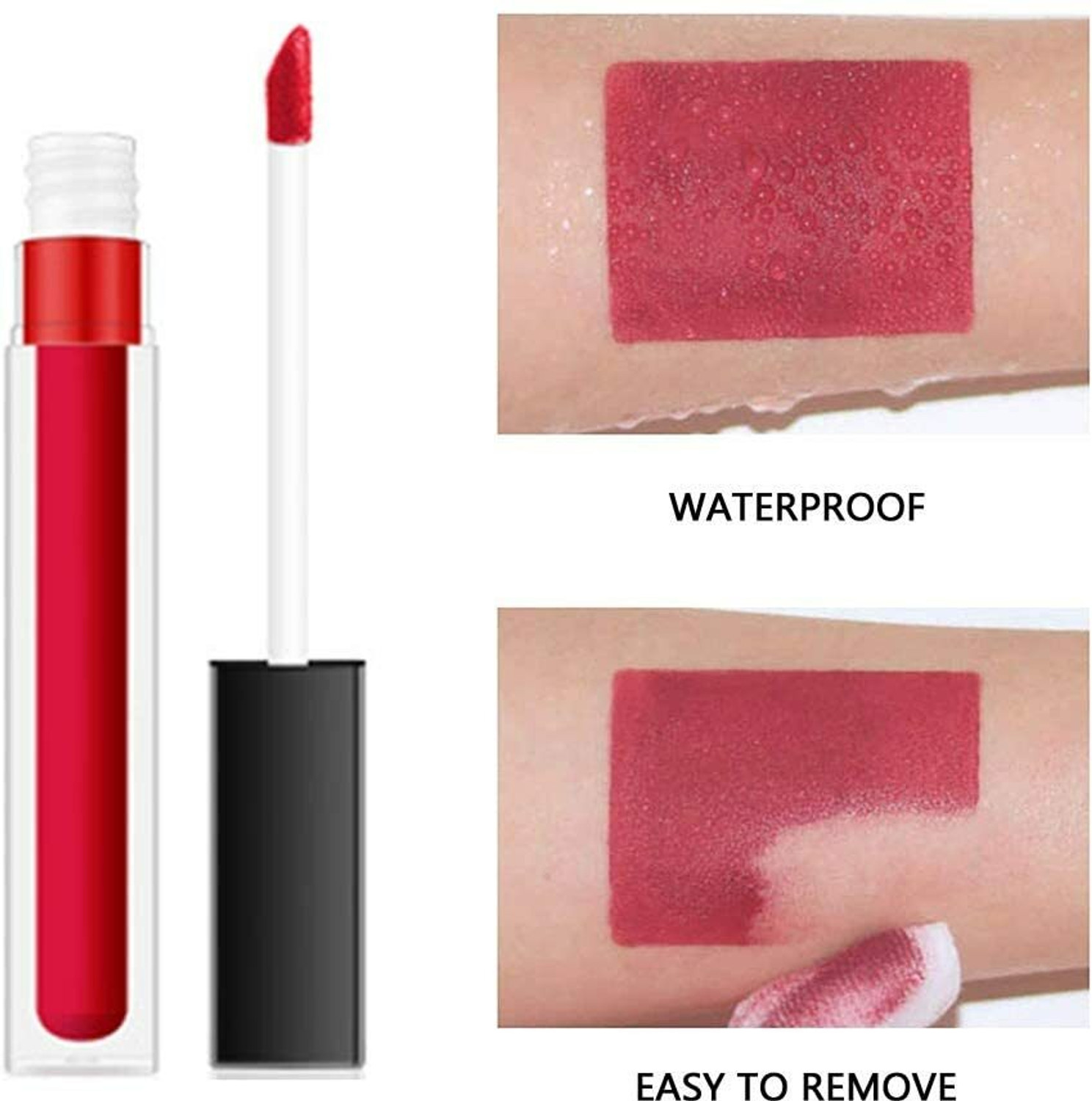 Image of Sh.Huda WATERPROOF EDITION KISS PROOF LIQUID MATTE LIPSTICK BEAUTY