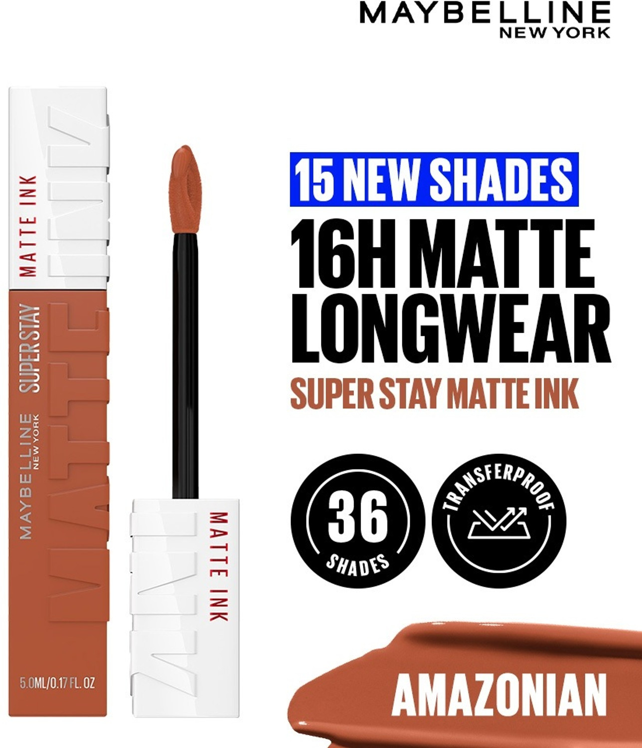 MAYBELLINE NEW YORK Super Stay Matte Ink Liquid Lipstick -