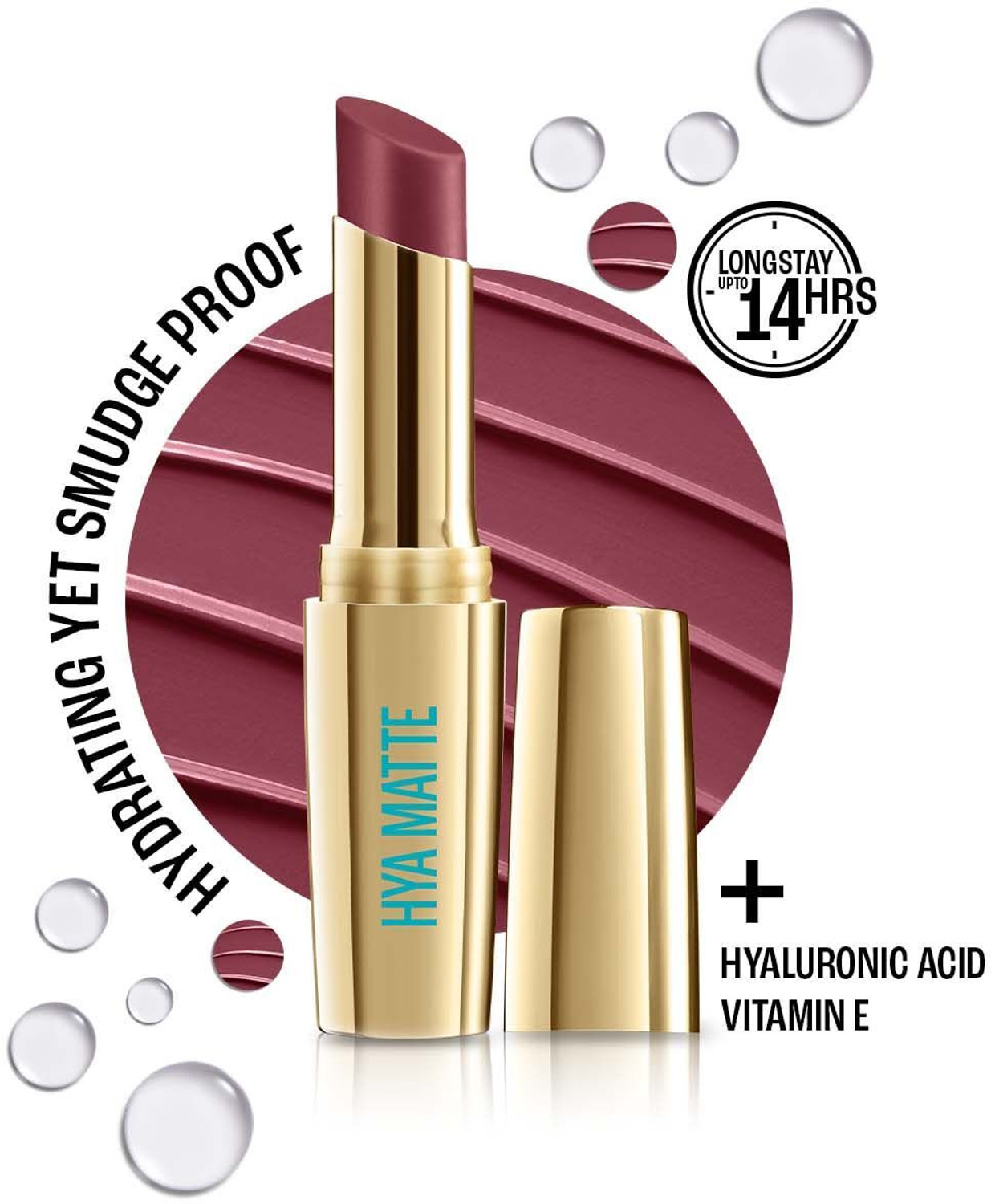 Image of LOTUS MAKE - UP Proedit Silk Touch Matte Lip Color Wine Whim SM08 (Wine, 4.2 g)