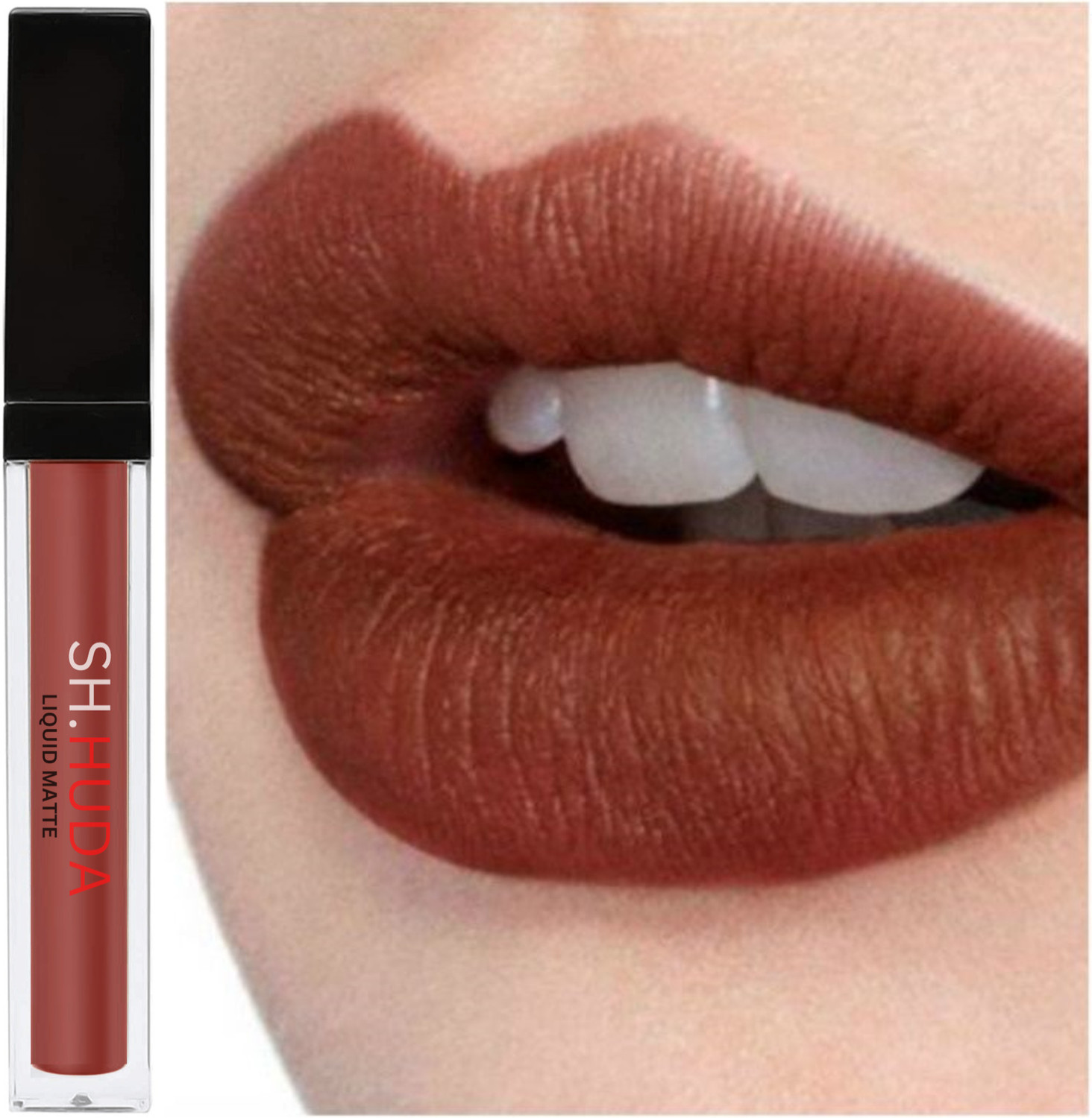 Image of Sh.Huda WATERPROOF EDITION KISS PROOF LIQUID MATTE LIPSTICK BEAUTY