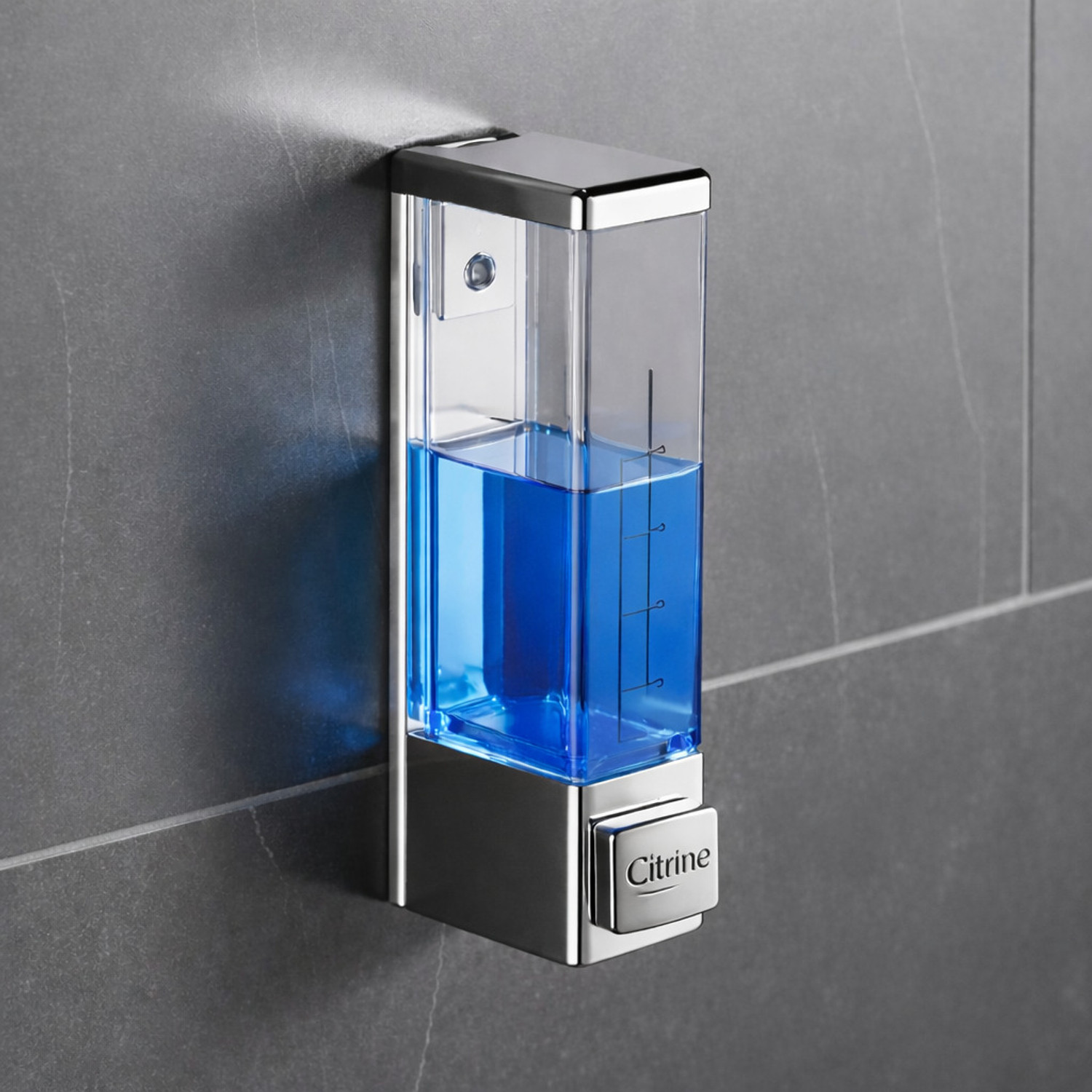 Citrine ABS Wall Mounted Handwash Dispensers for Bathroom Kitchen 350 ml 350 ml Liquid, Sanitizer Stand, Conditioner, Soap, Shampoo, Foam Dispenser