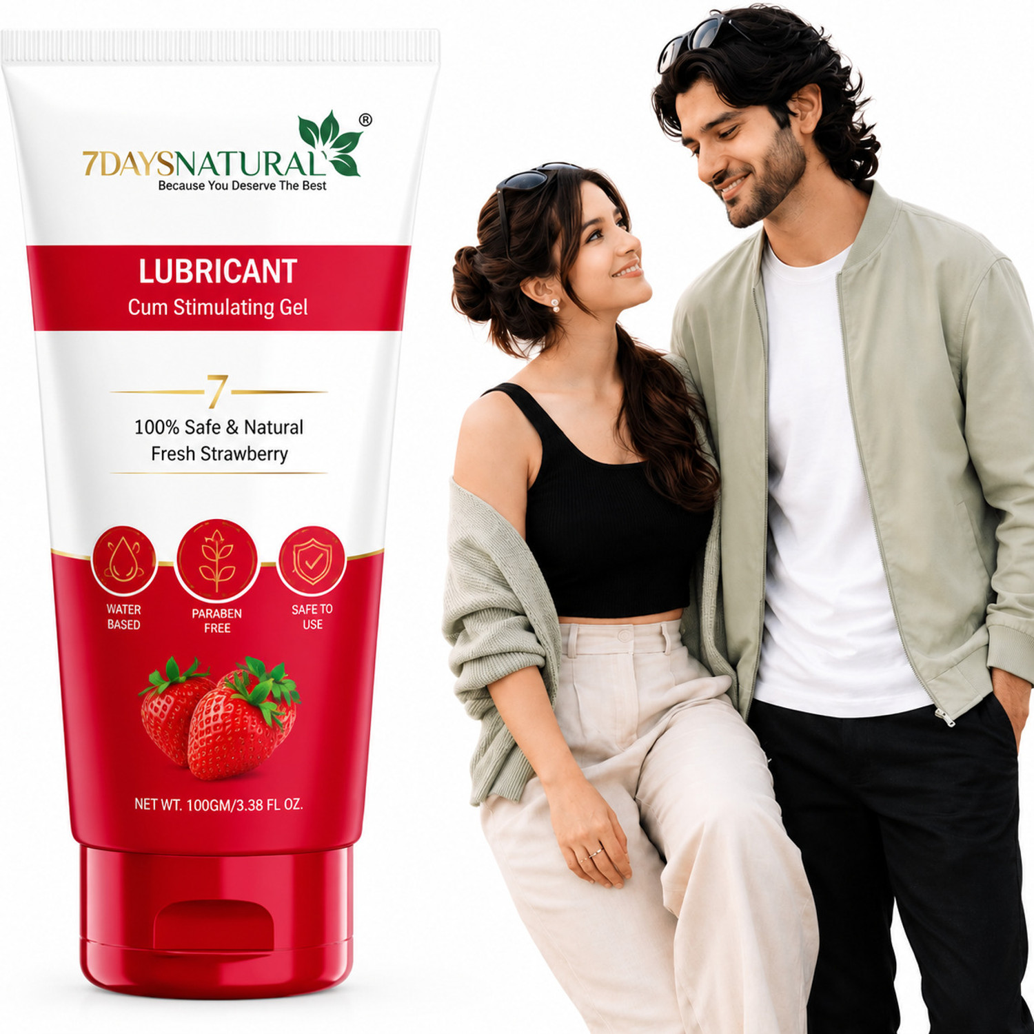 7 Days Play Massage 2 in 1 Sensual Lubricant gel for women men lube gel lubricant sexual gel for men and women Lubricant  (100 g)
