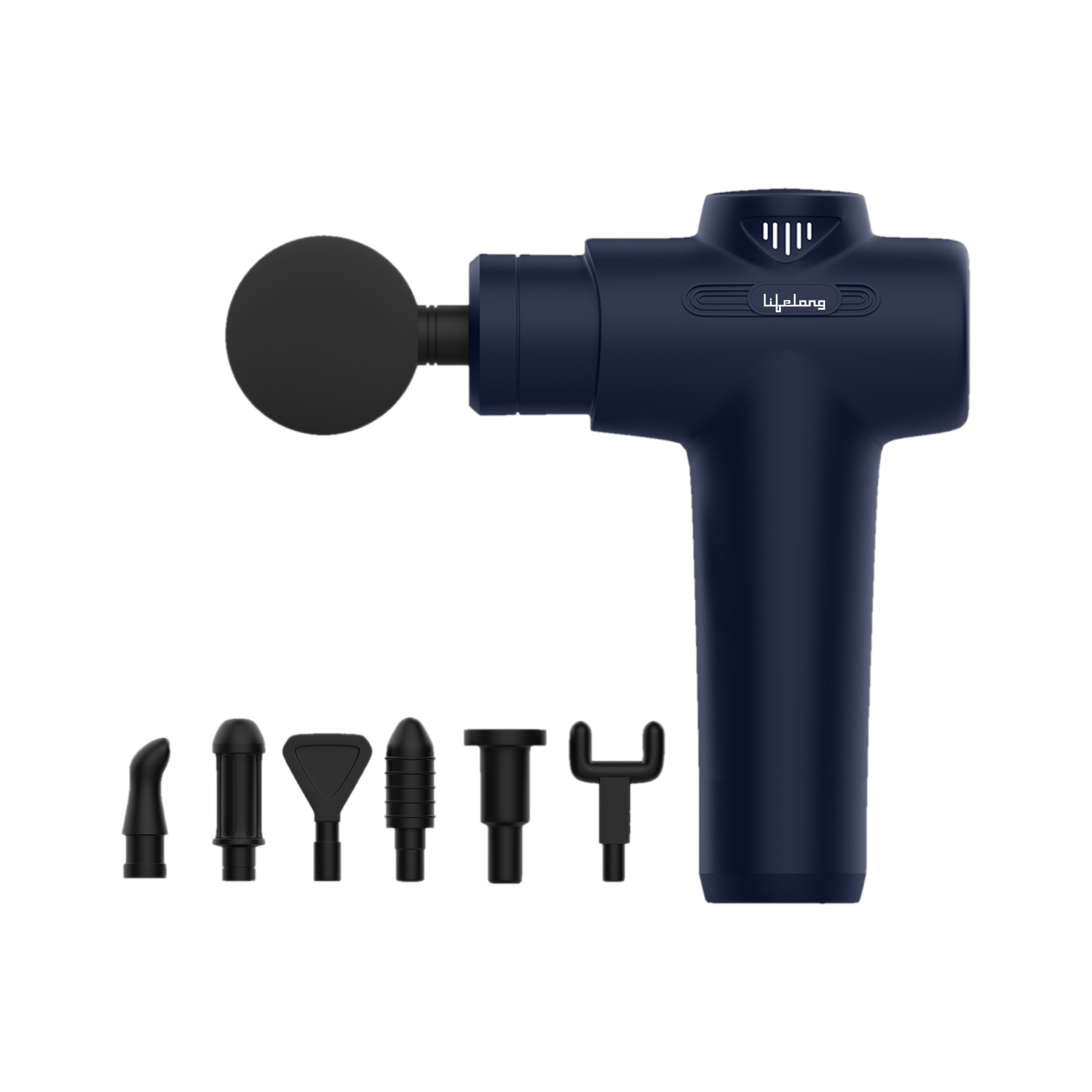 Lifelong LLGM117 Body Massager | Touch Button - Percussion Gun Back Massager for Women & Men Massager