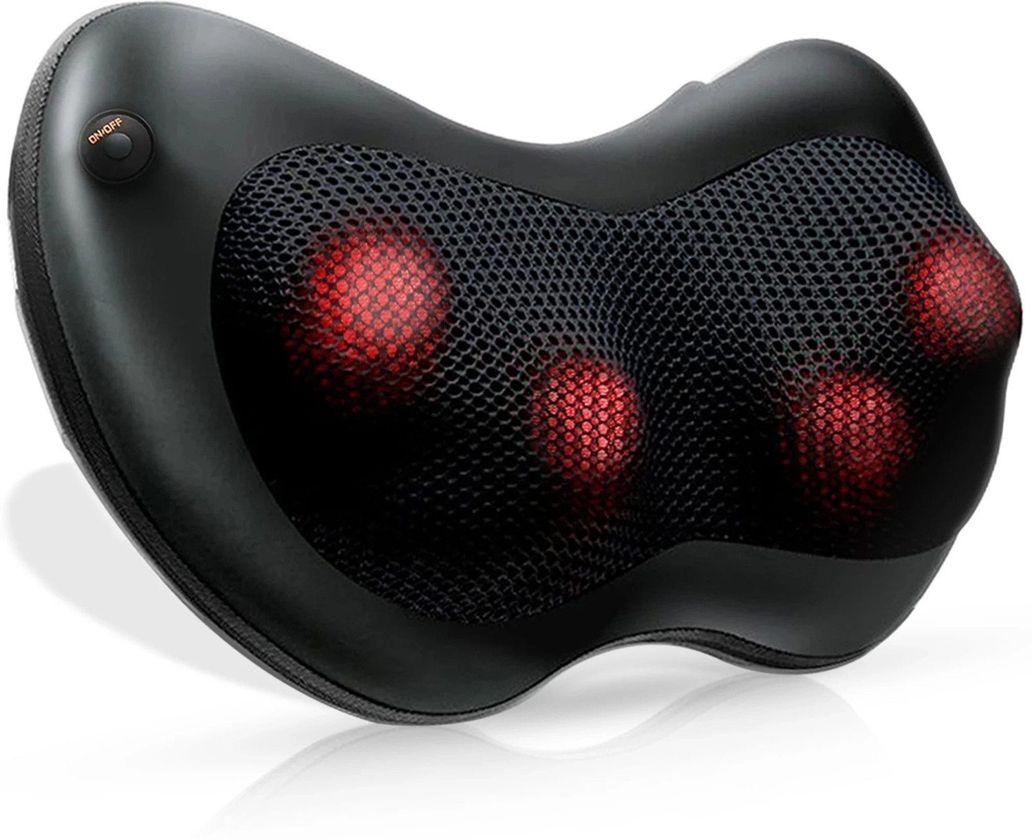 DR PHYSIO Shiatsu Kneading Pillow Massage Massagers Machine with heat , Relax, Sooth and Relieve Pain Neck, Shoulder Back Full Body Massager