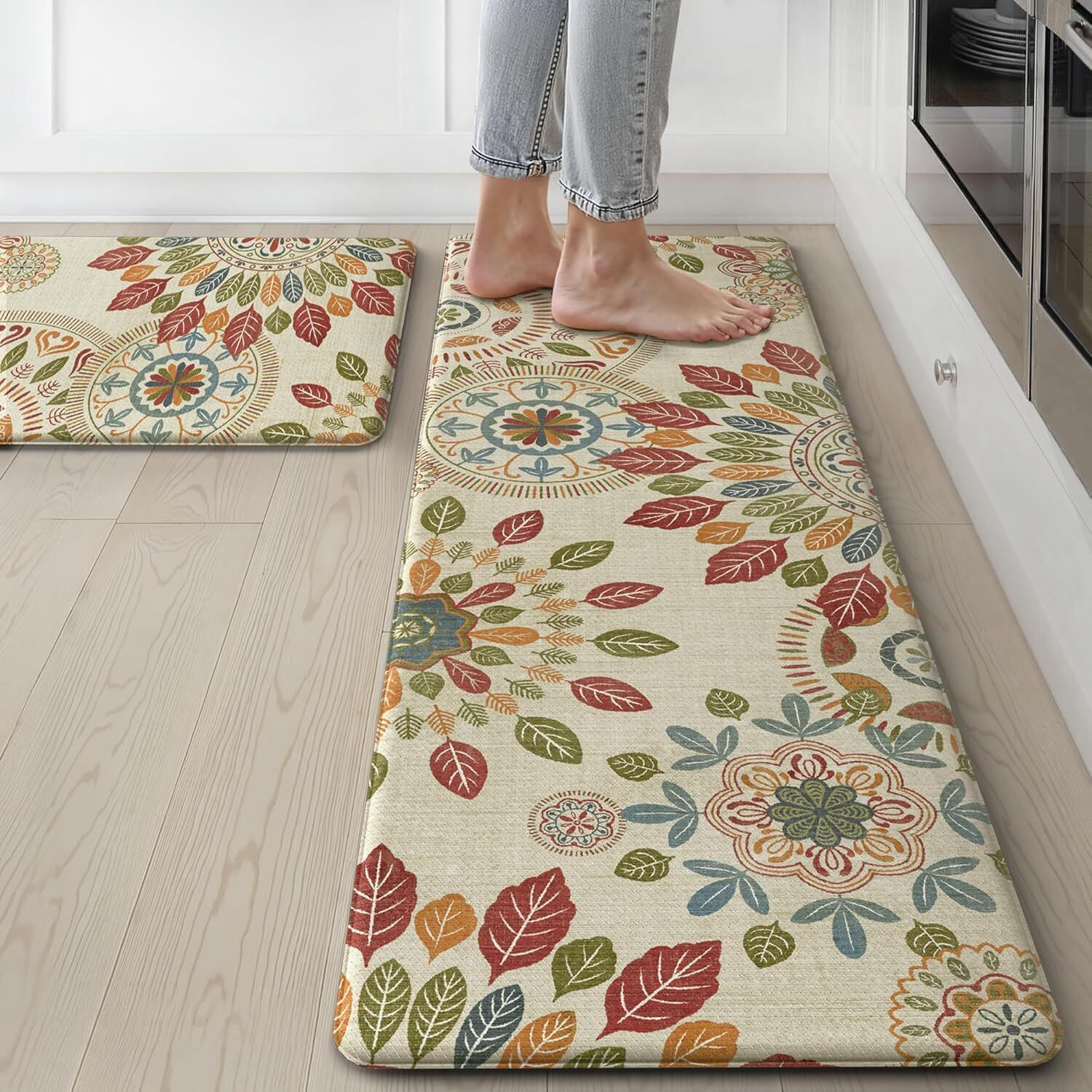 Image of HomeStore-YEP Microfiber Door Mat (Dark Grey, Pack of 2, Medium)