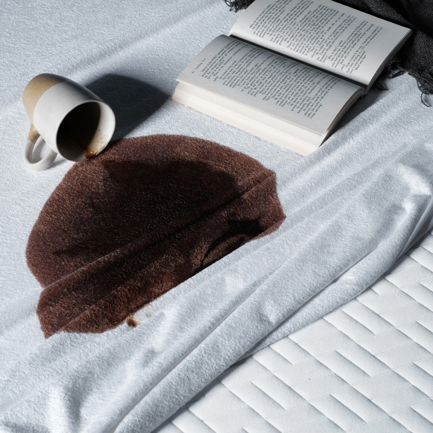 Image of Sleepyhead Double Size Fitted Blend Breathable, Stretchable, Waterproof Mattress Cover