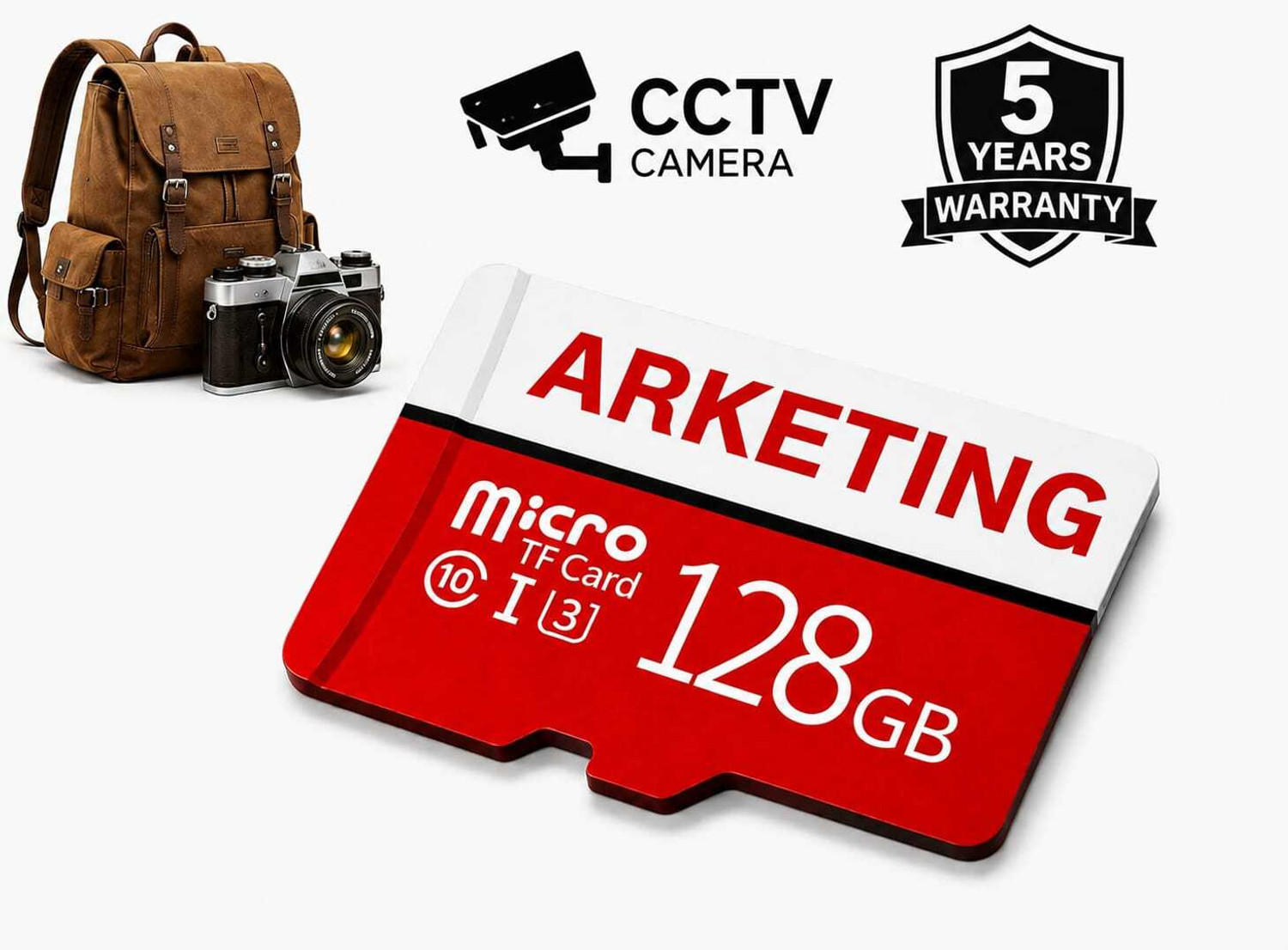 Image of ARKETING ARK256PROW XPRO 256 GB MicroSD Card Class 10 120 MB /s Memory Card Compatible with Camera, Mobile, Computer, Tablet