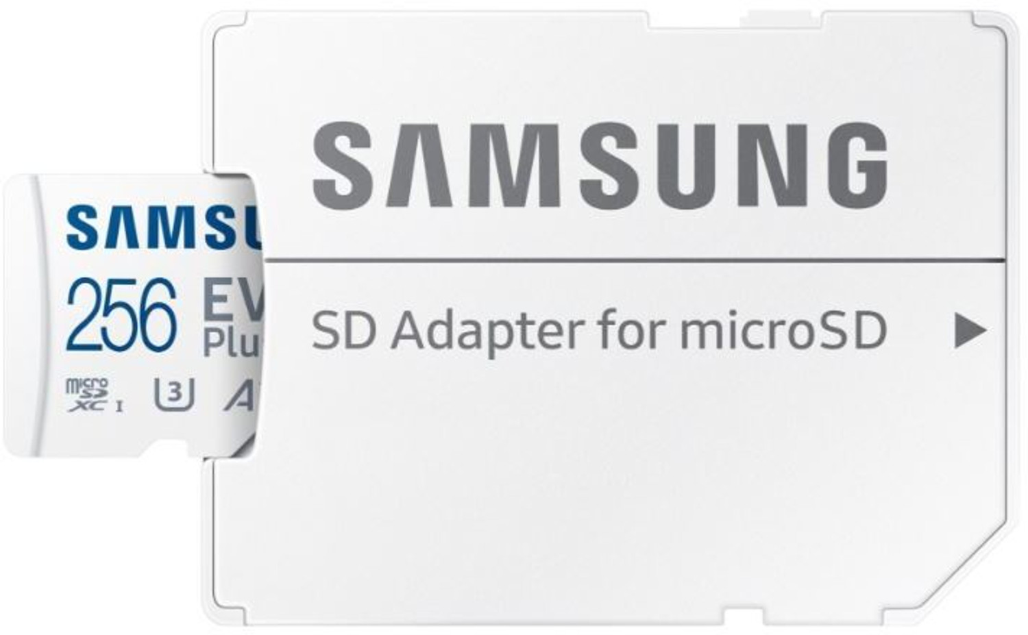 Image of SAMSUNG MB-MC256KA /RO,MK-MC256KA /IN Evo Plus 256 GB MicroSDXC Class 10 130 MB /s Memory Card Compatible with Camera, Computer, Gaming Console, Mobile, Tablet