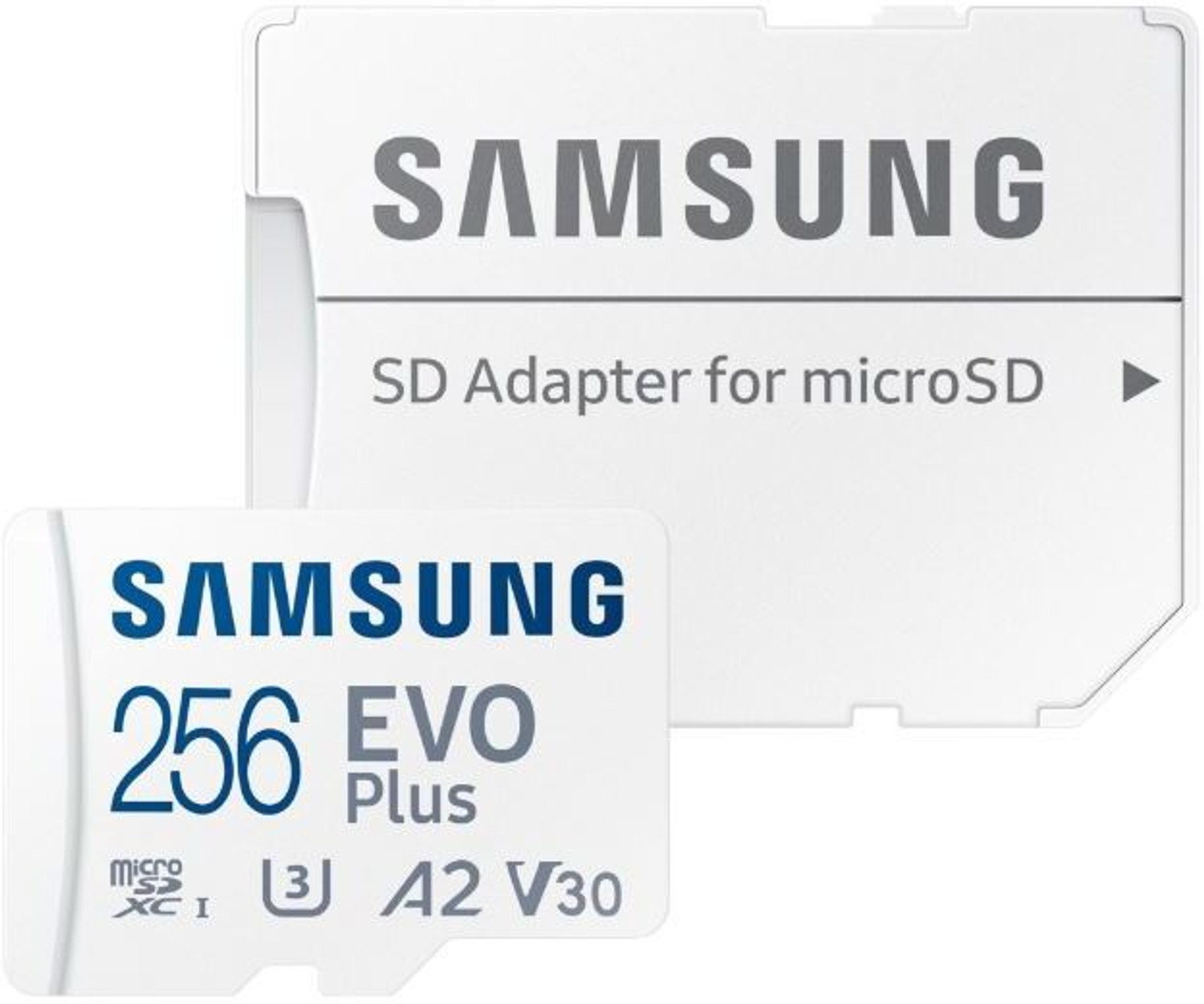 Image of SAMSUNG MB-MC256KA-130 Mbps Evo Plus Class 10 256 GB MicroSDXC Class 10 130 MB /s Memory Card Compatible with Camera, Computer, Gaming Console, Mobile, Tablet