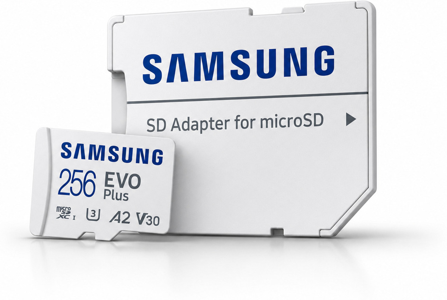 Image of SAMSUNG MB-MC256KA /RO,MK-MC256KA /IN Evo Plus 256 GB MicroSDXC Class 10 130 MB /s Memory Card Compatible with Camera, Computer, Gaming Console, Mobile, Tablet