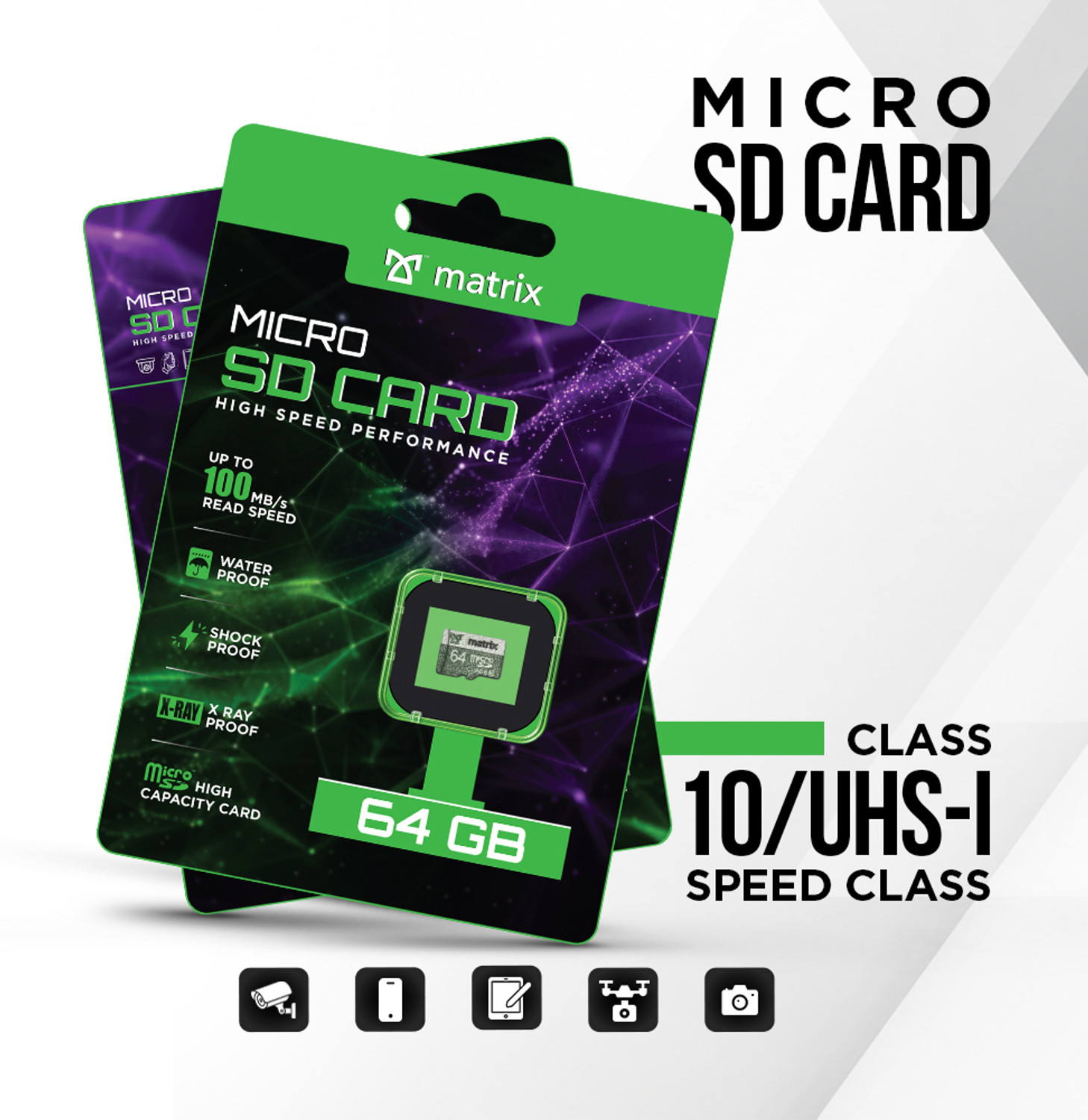 Image of B2S BQ-256GB Ultra Pro 256 GB MicroSDXC Class 10 140 MB /s Memory Card Compatible with Mobile, Tablet, Computer, Camera, Gaming Console