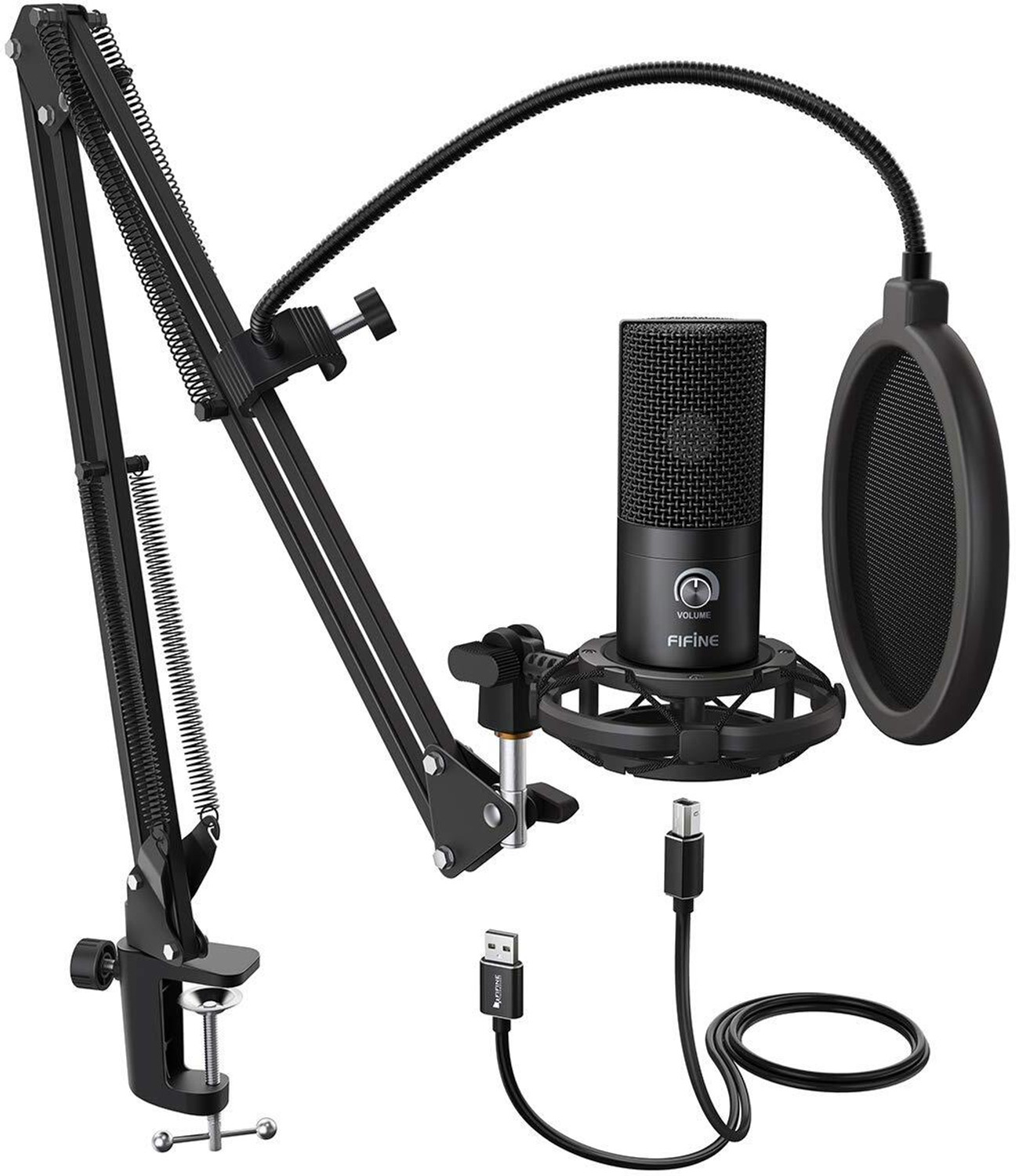 Fifine T669 Condenser USB Microphone Kit Microphone