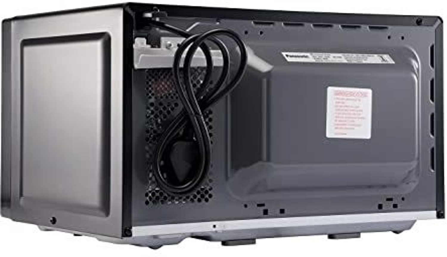 Image of Panasonic 20 L Epoxy Gray Cavity Coating, Auto Cook Recipes Solo Microwave Oven