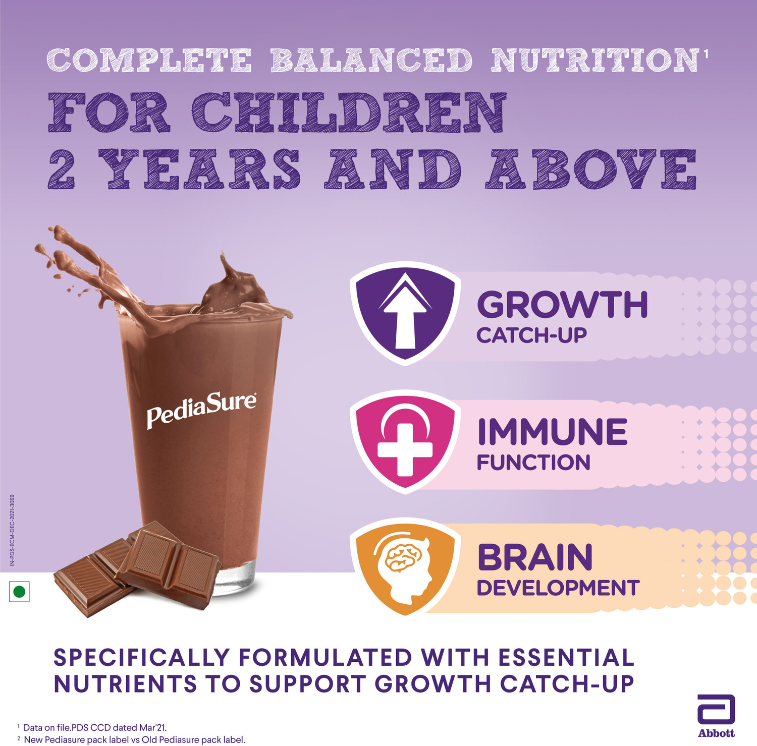 Image of Pediasure Scientifically Designed and Clinically Proven