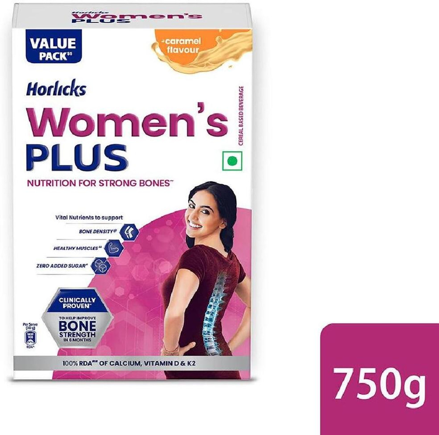 Women's Horlicks Calseal Formula - Caramel Flavor  (750 g)